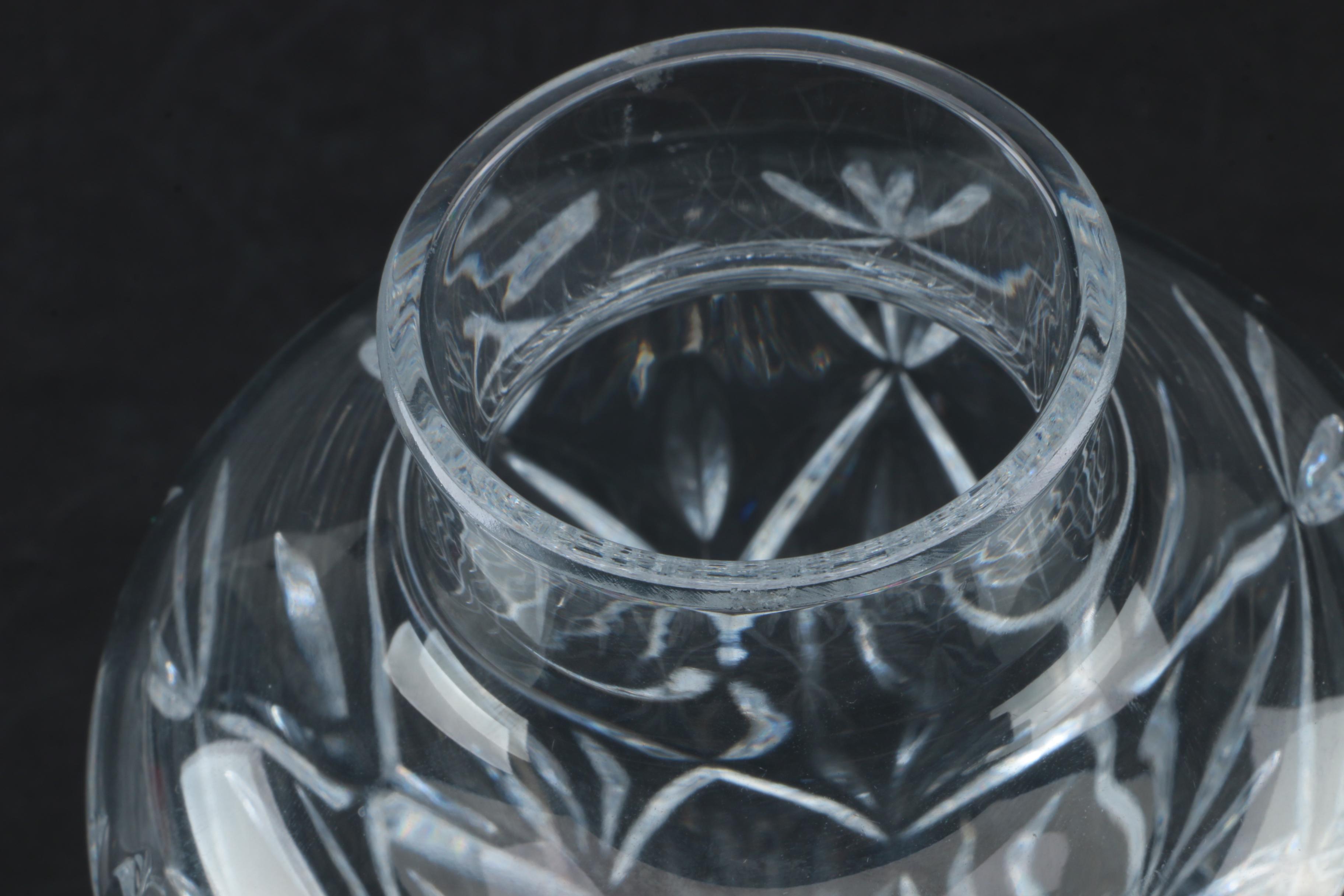 Tiffany & Co. Crystal "Sybil" Vase