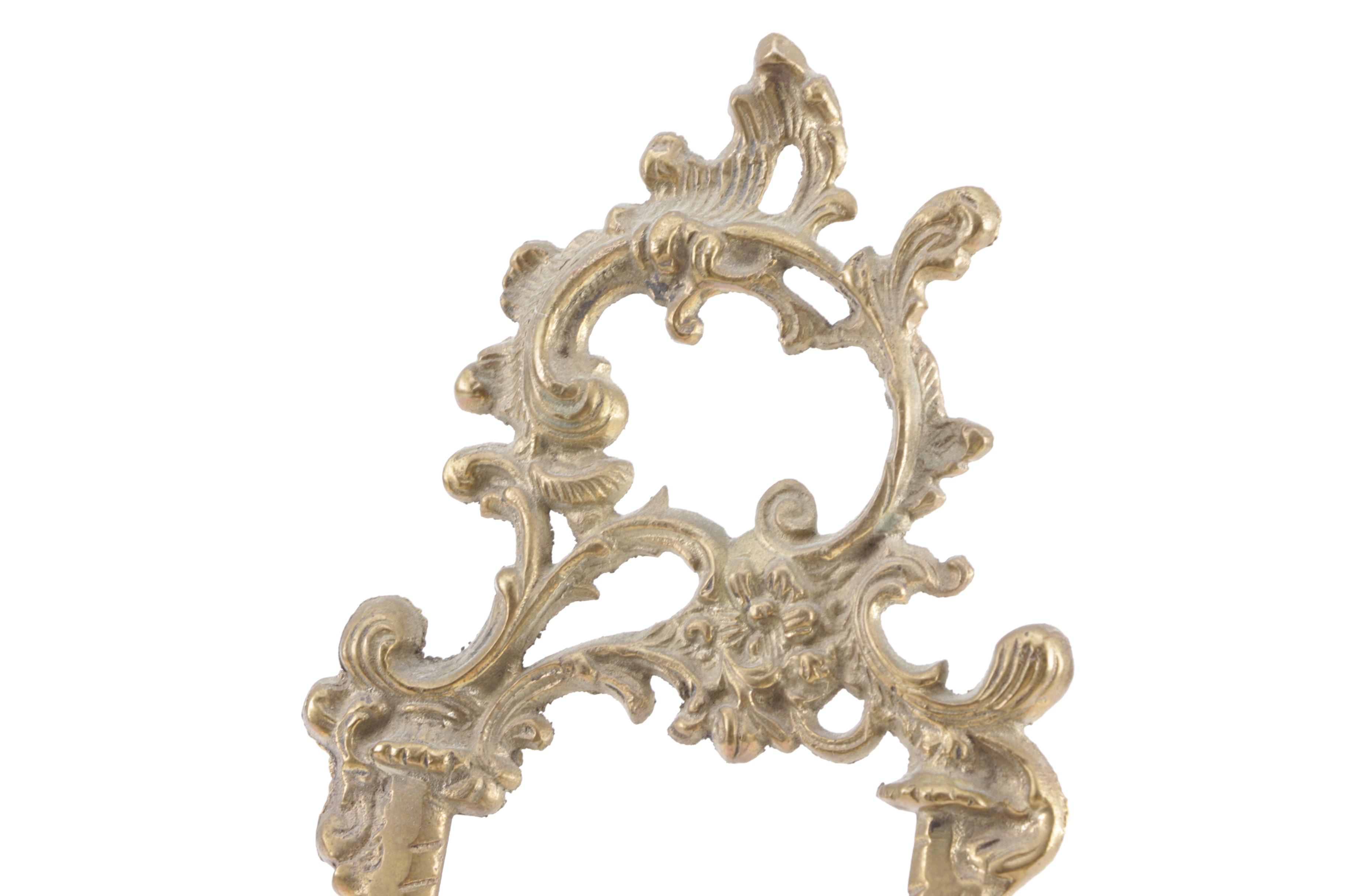 Embellished Brass Photo Frame with Stands