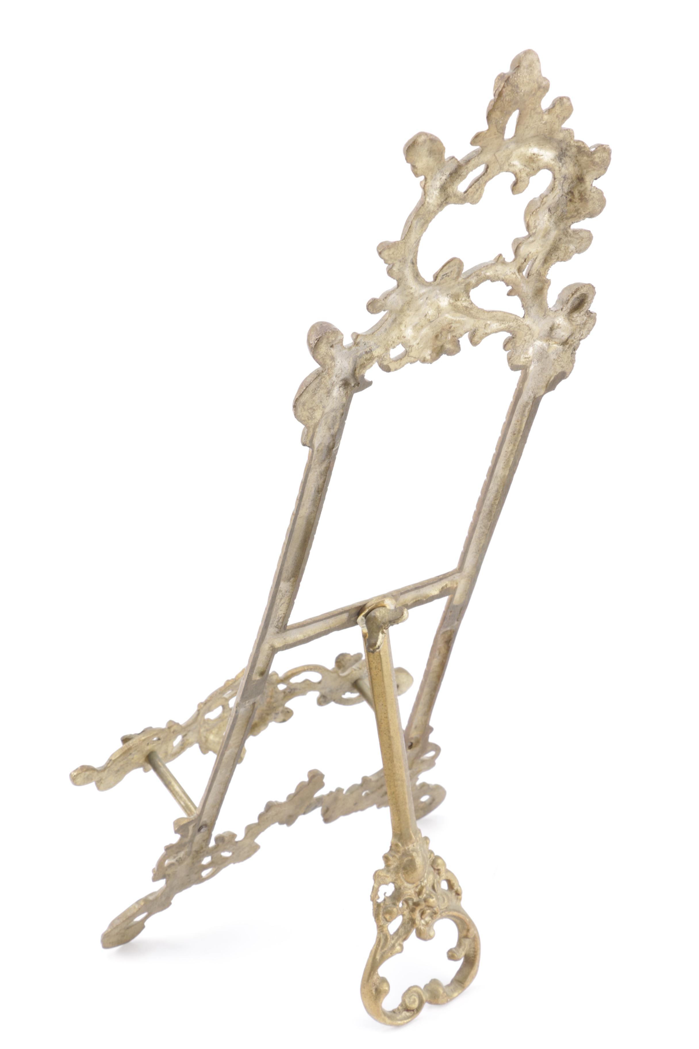 Embellished Brass Photo Frame with Stands