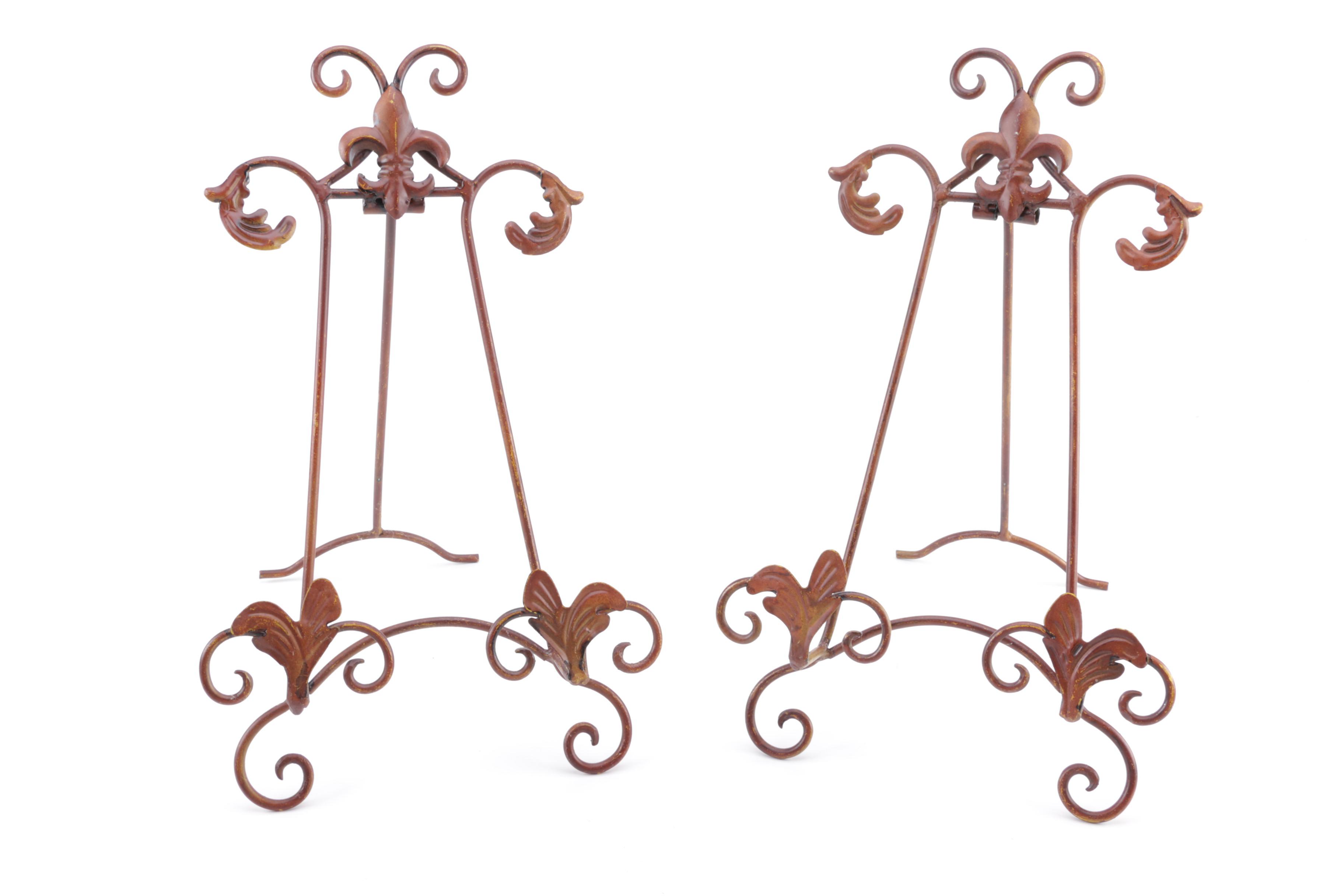 Embellished Brass Photo Frame with Stands