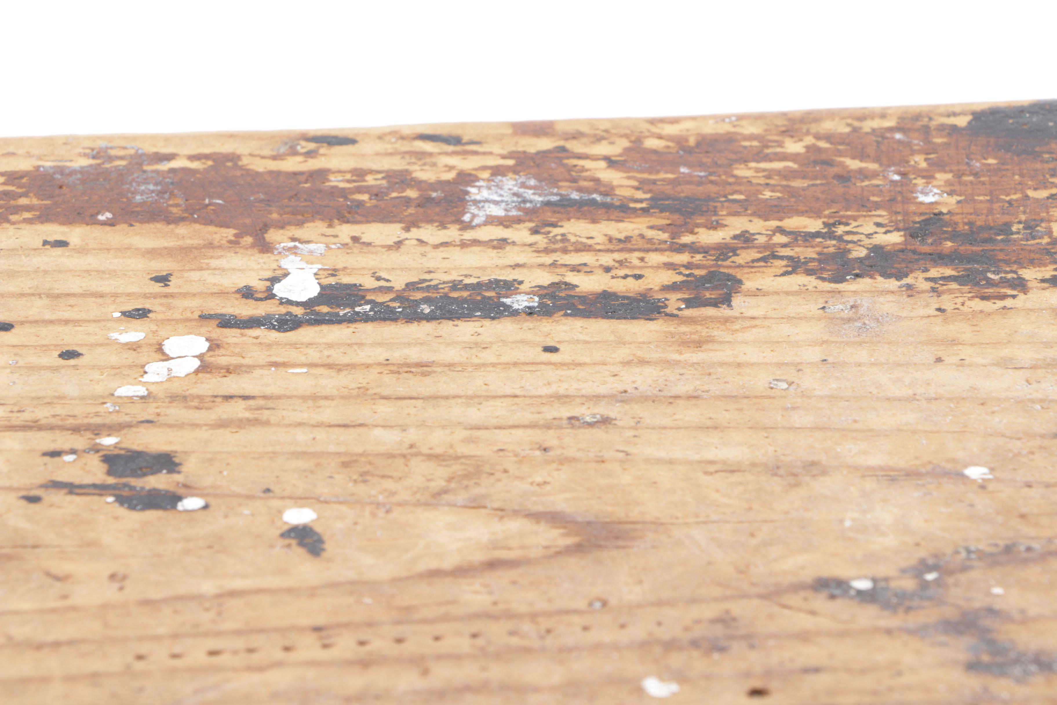 Vintage Wooden Footstool