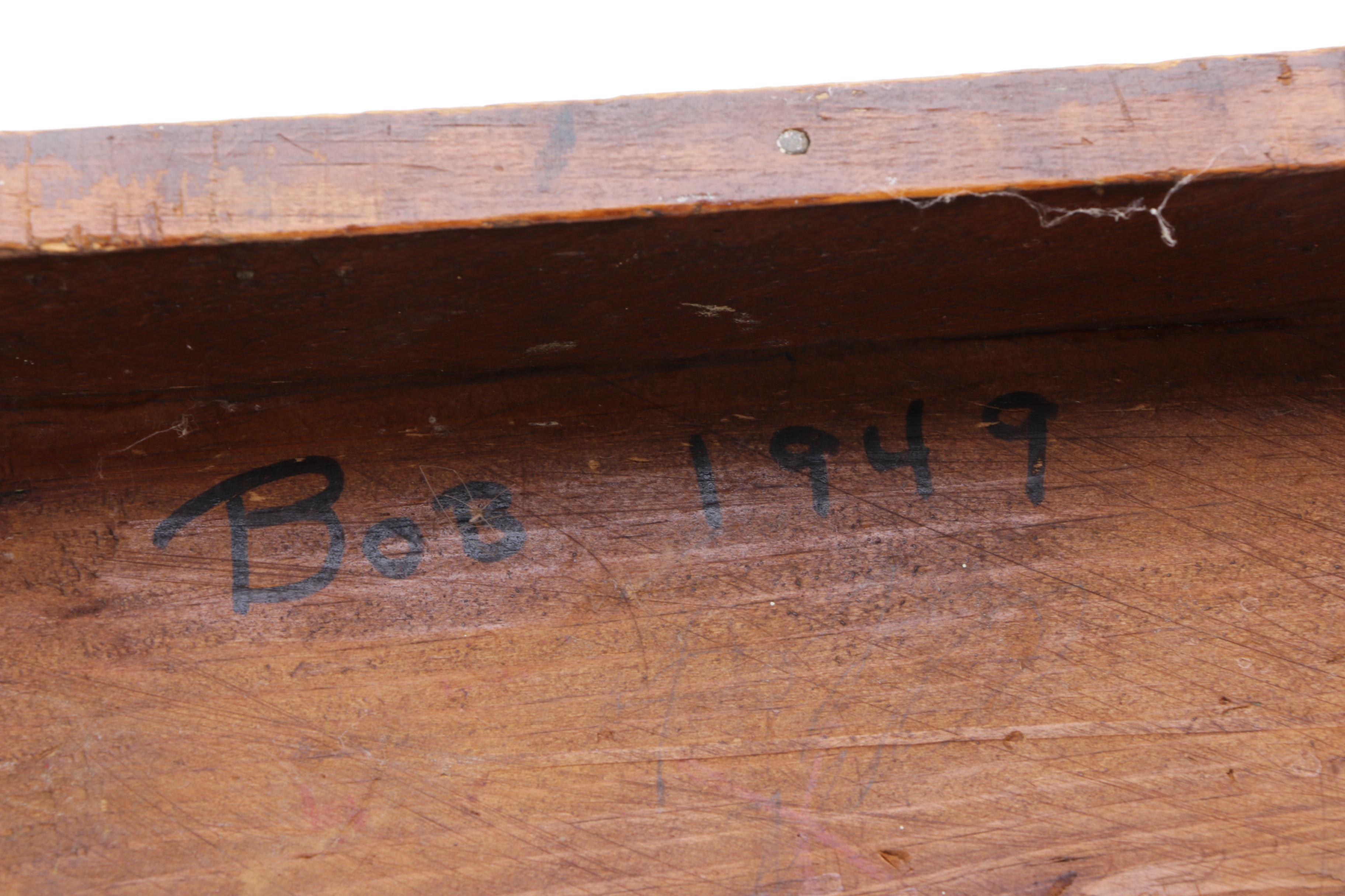 Vintage Wooden Footstool