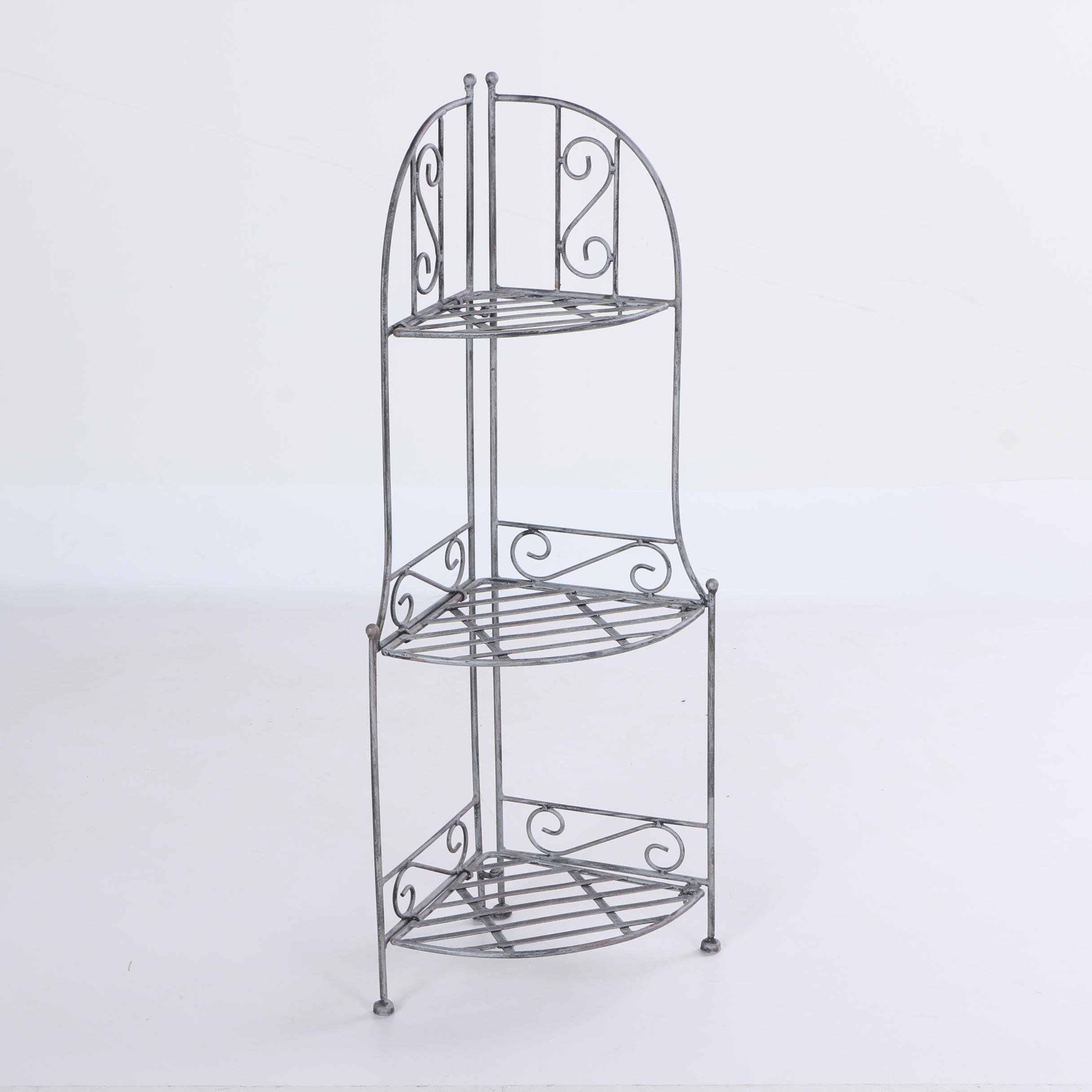 Metal Corner Etagere