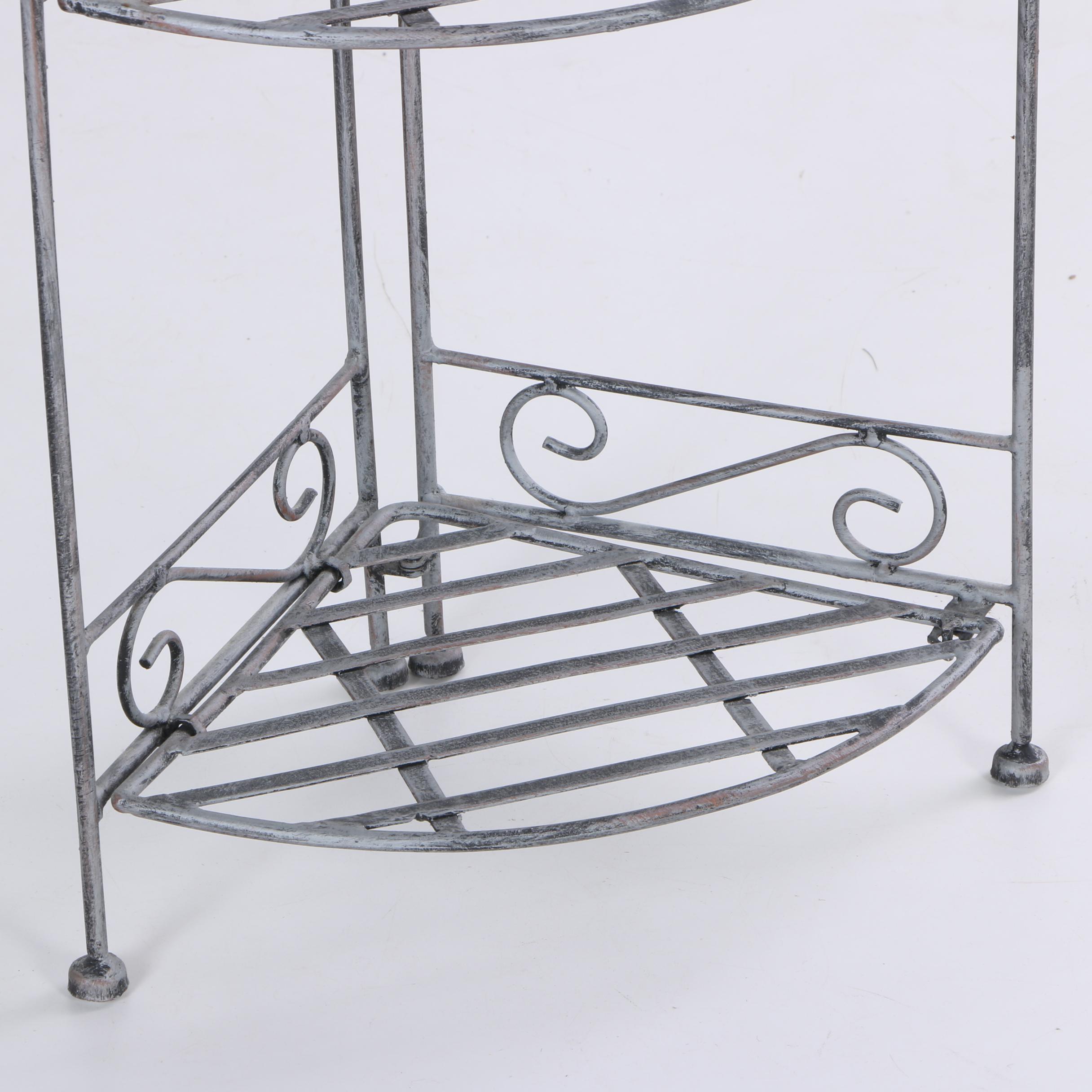 Metal Corner Etagere