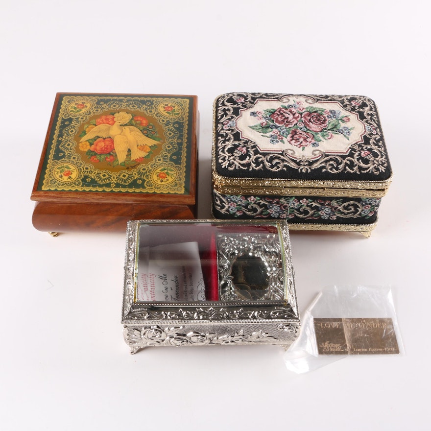 Heritage House Limited Edition Musical Jewelry Boxes