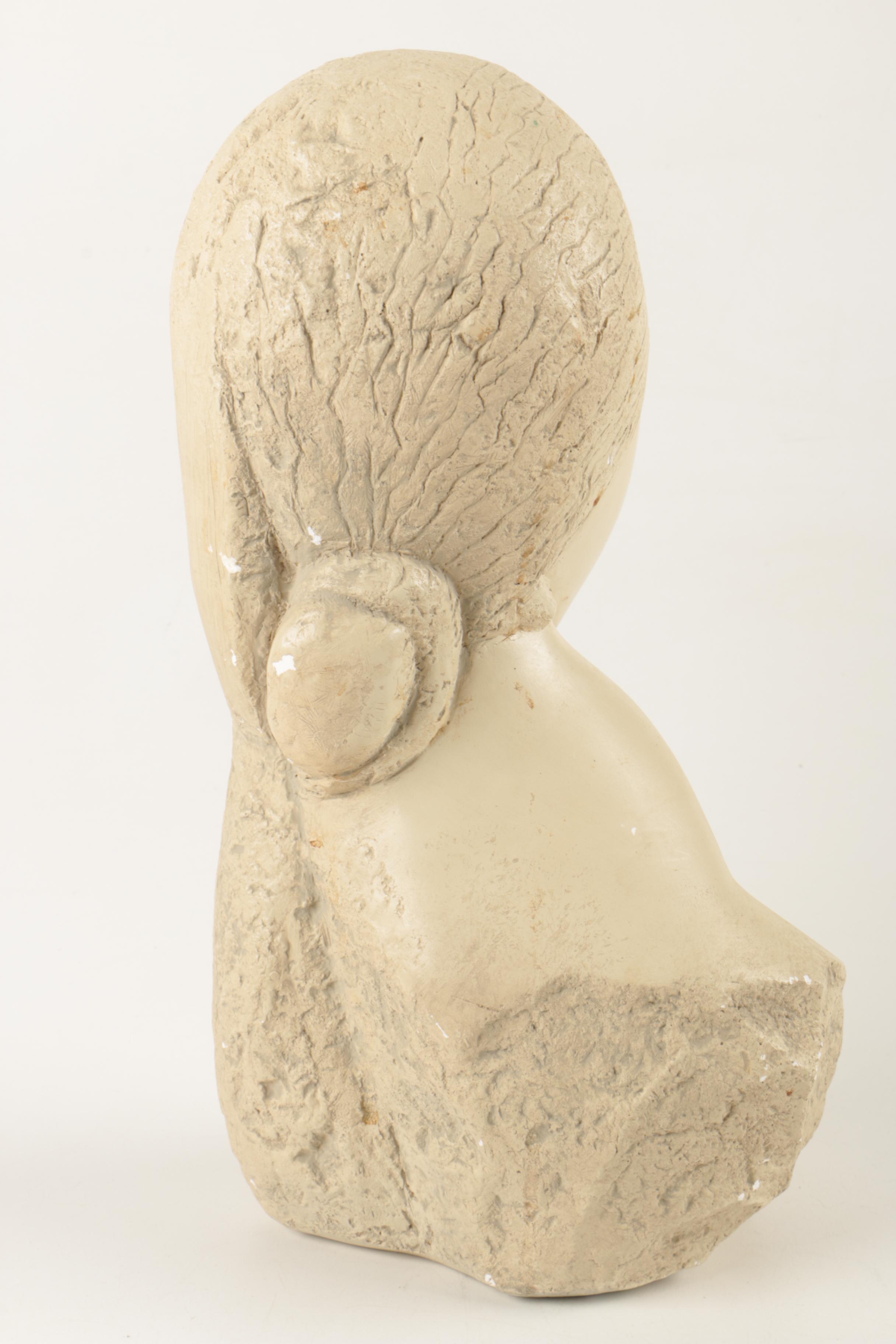 Reproduction Sculpture After Constantin Brancusi's "Muse"