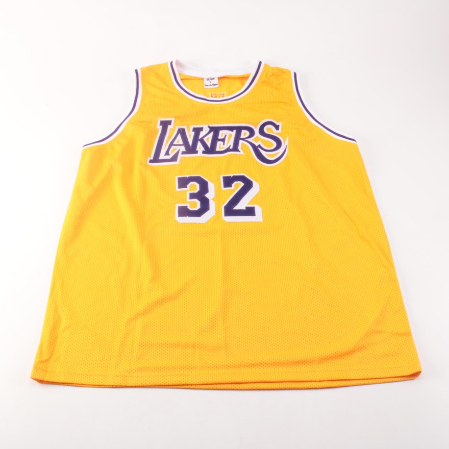 Magic Johnson Autographed Jersey PSA COA