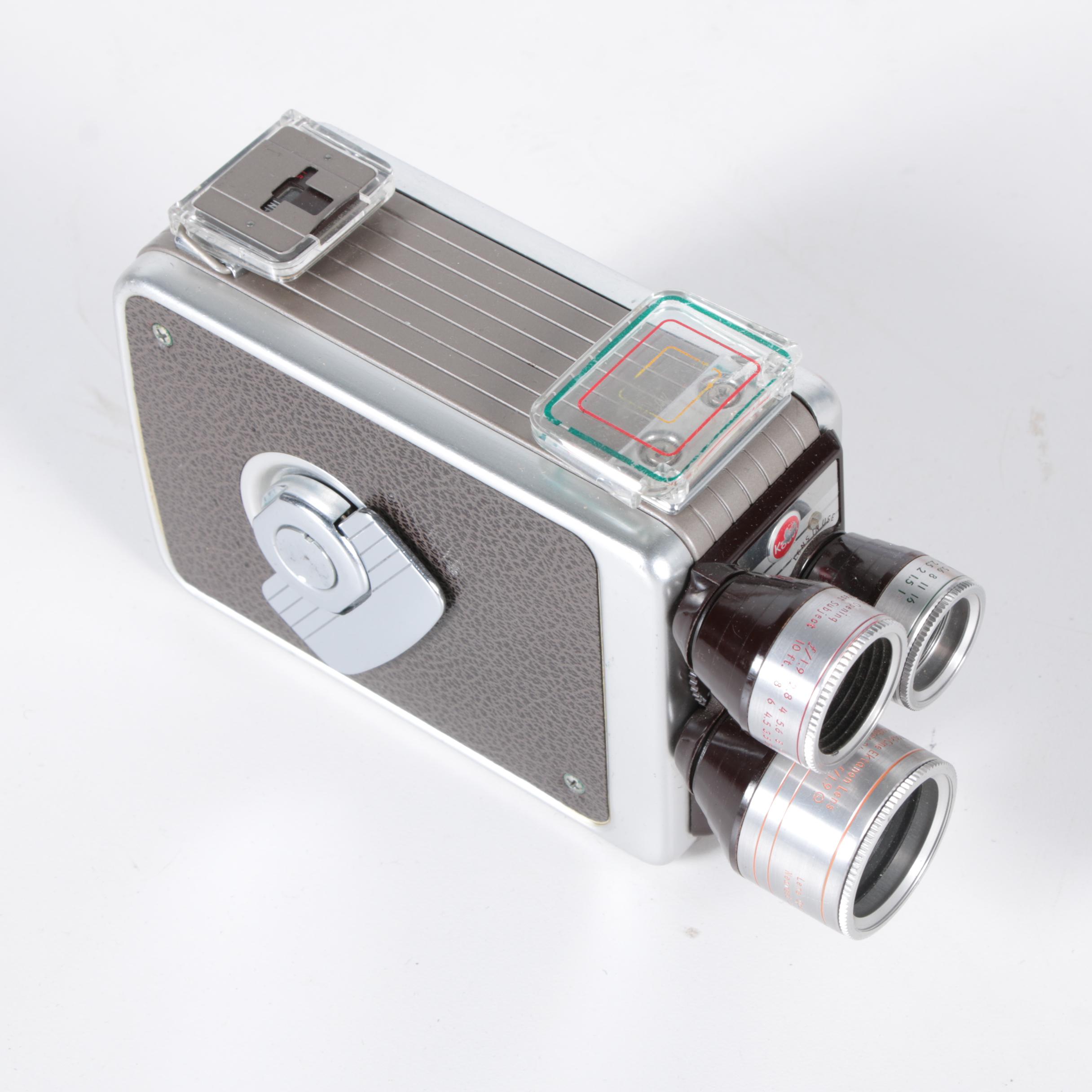 Vintage Kodak Brownie Movie Camera and Brownie 500 Projector