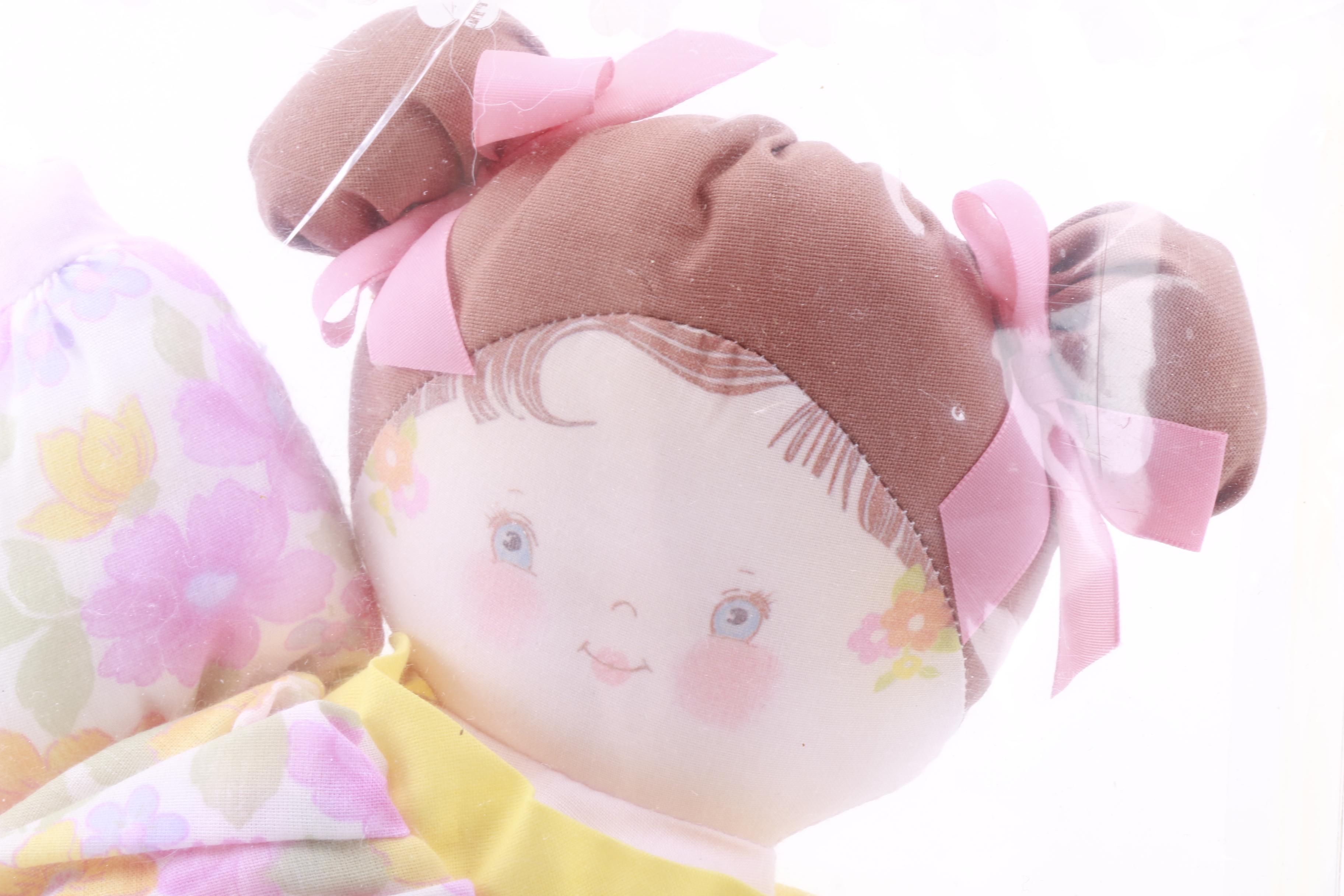 New Orleans Voo Doo Doll with Vintage Cloth Dolls