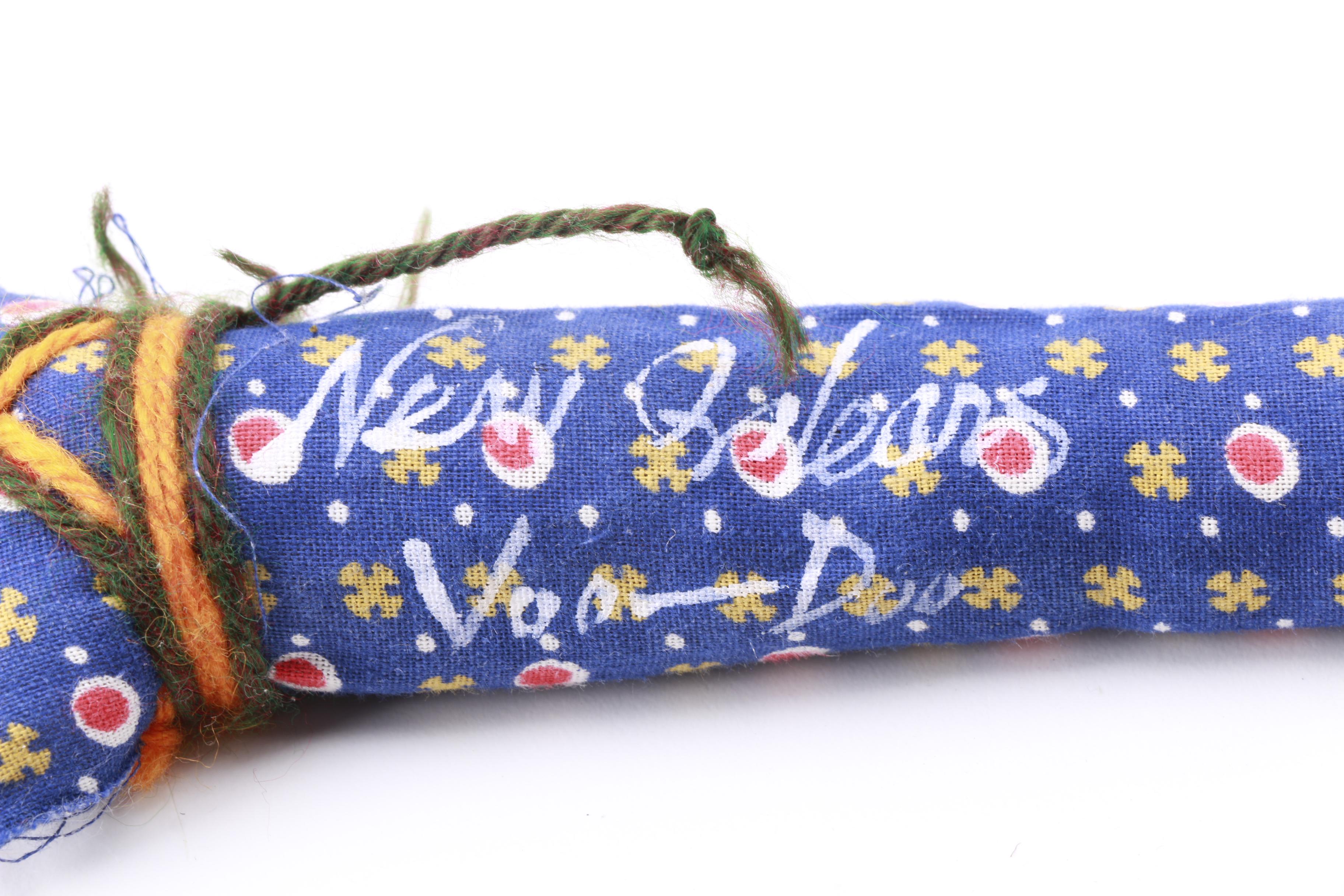 New Orleans Voo Doo Doll with Vintage Cloth Dolls