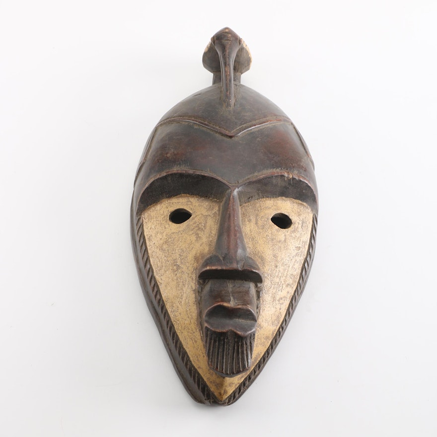 Carved Wooden African Mask