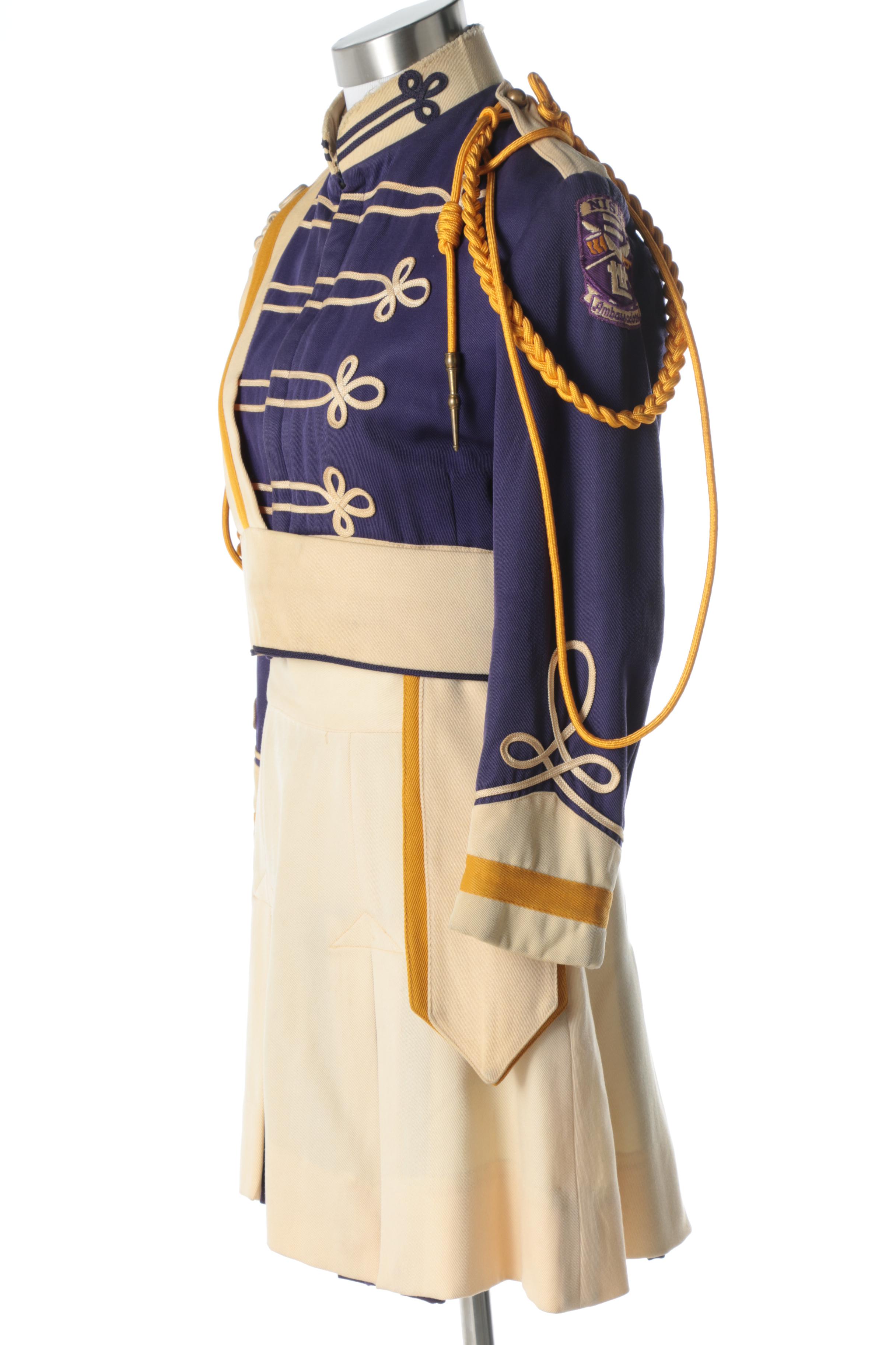 Vintage Wool Bespoke VFW Drum Majorette Uniform