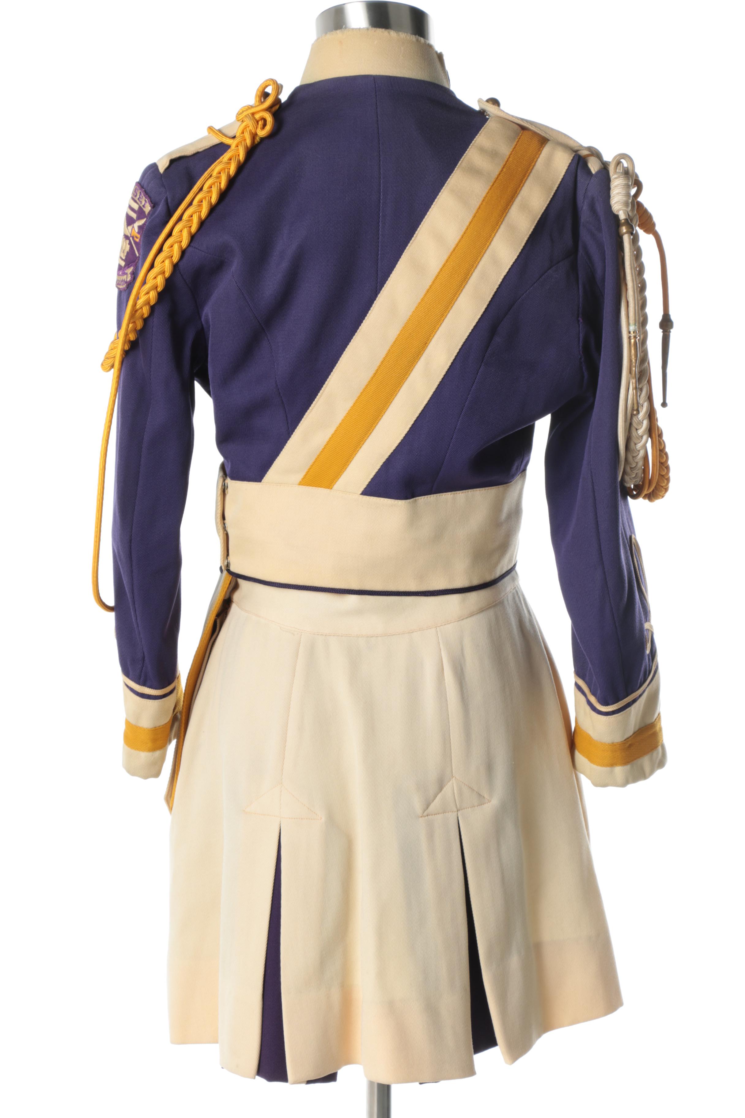 Vintage Wool Bespoke VFW Drum Majorette Uniform
