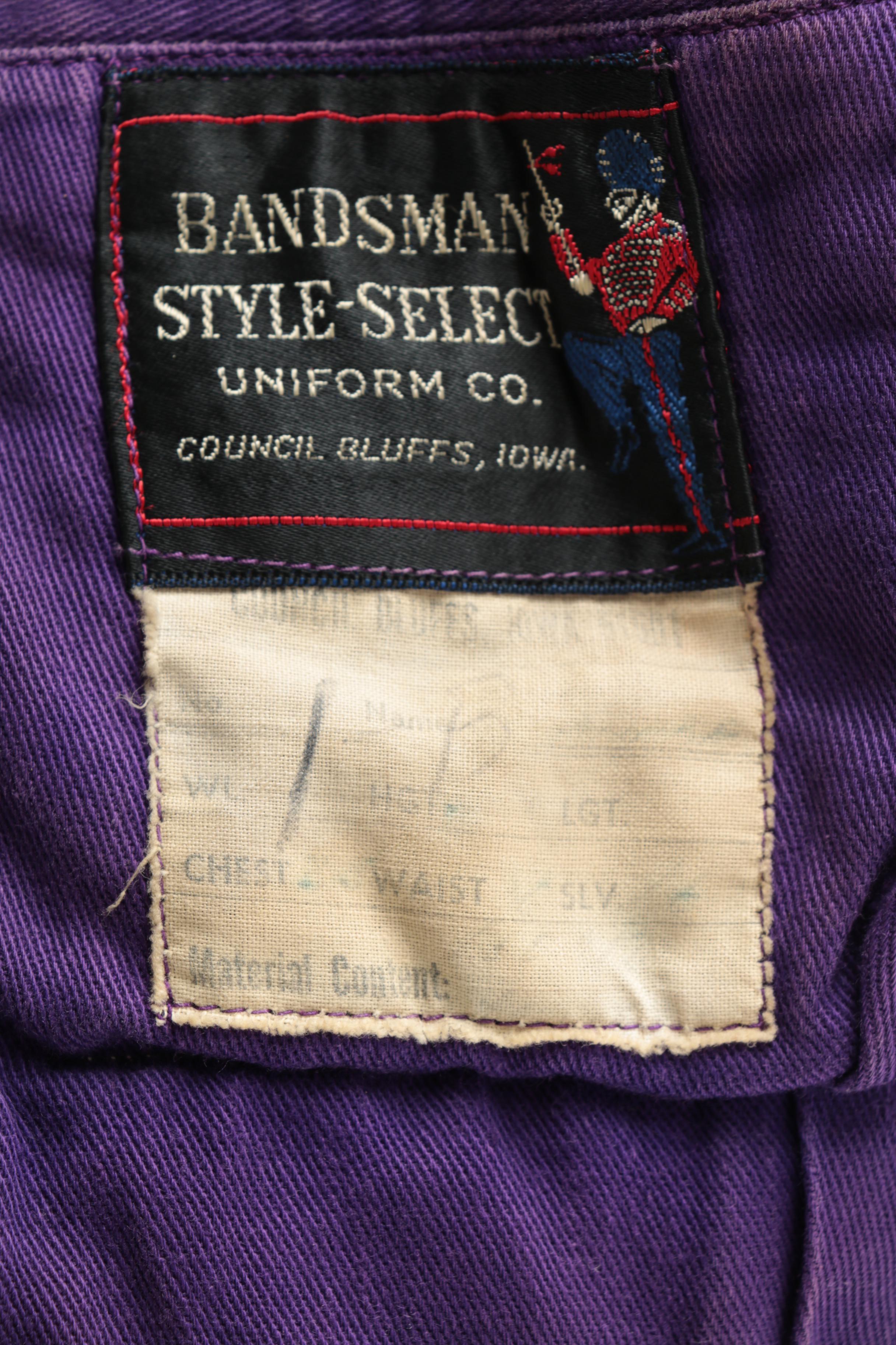 Vintage Wool Bespoke VFW Drum Majorette Uniform