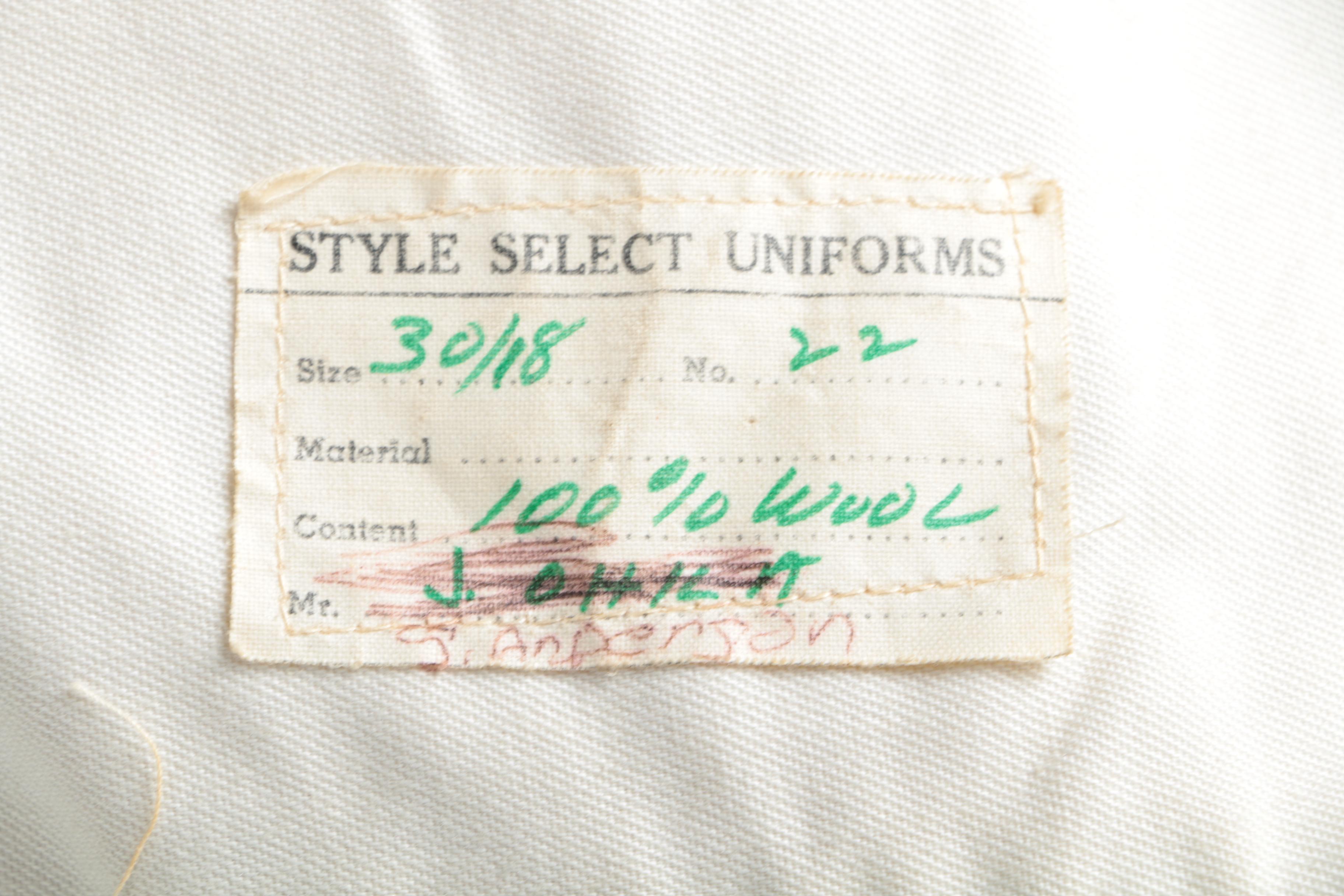 Vintage Wool Bespoke VFW Drum Majorette Uniform