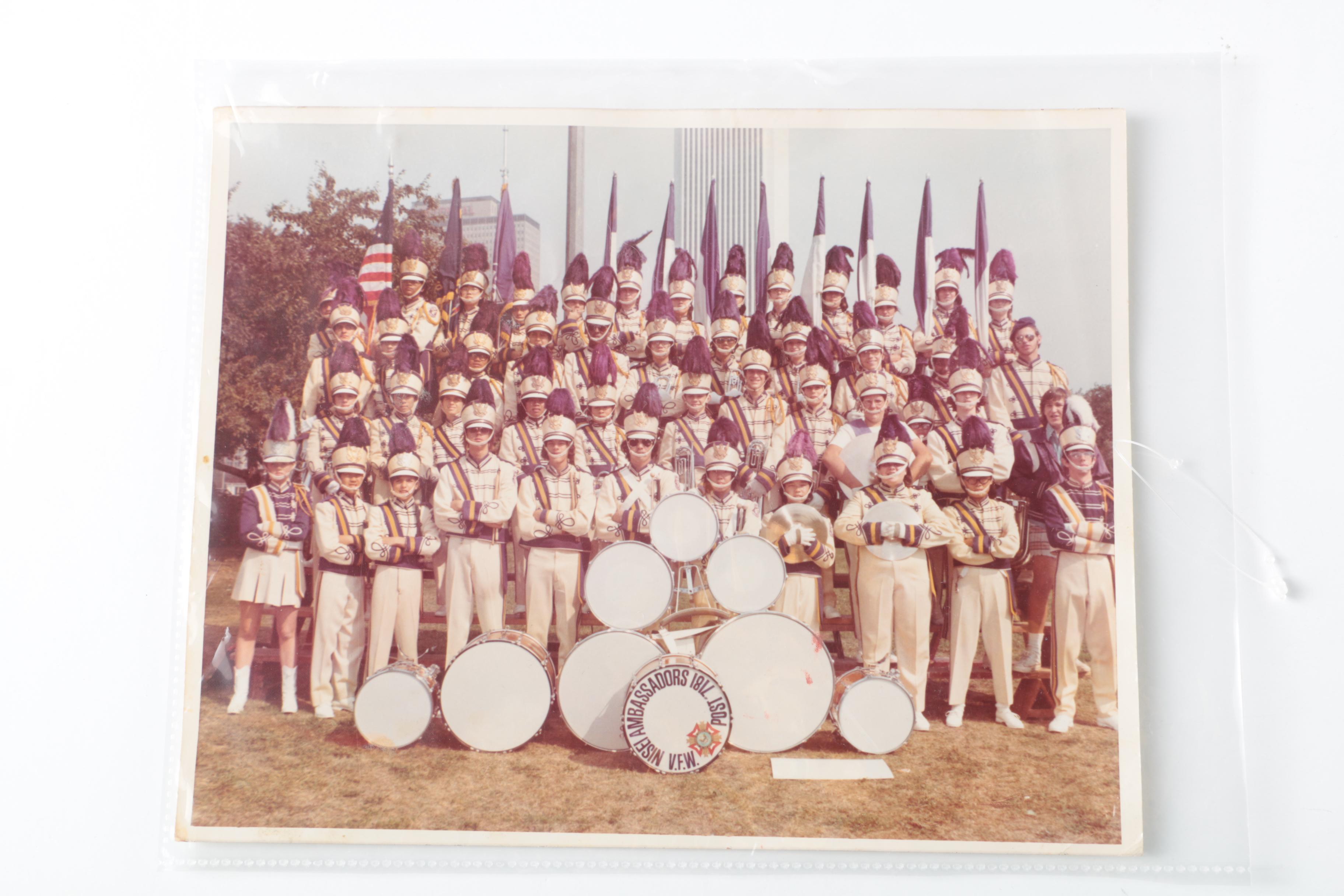Vintage Wool Bespoke VFW Drum Majorette Uniform