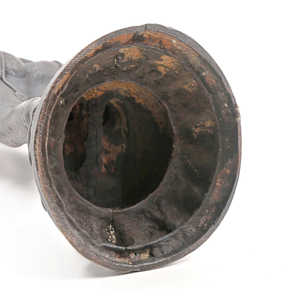 Southeast Asian Bronze Temple Dancer Figure