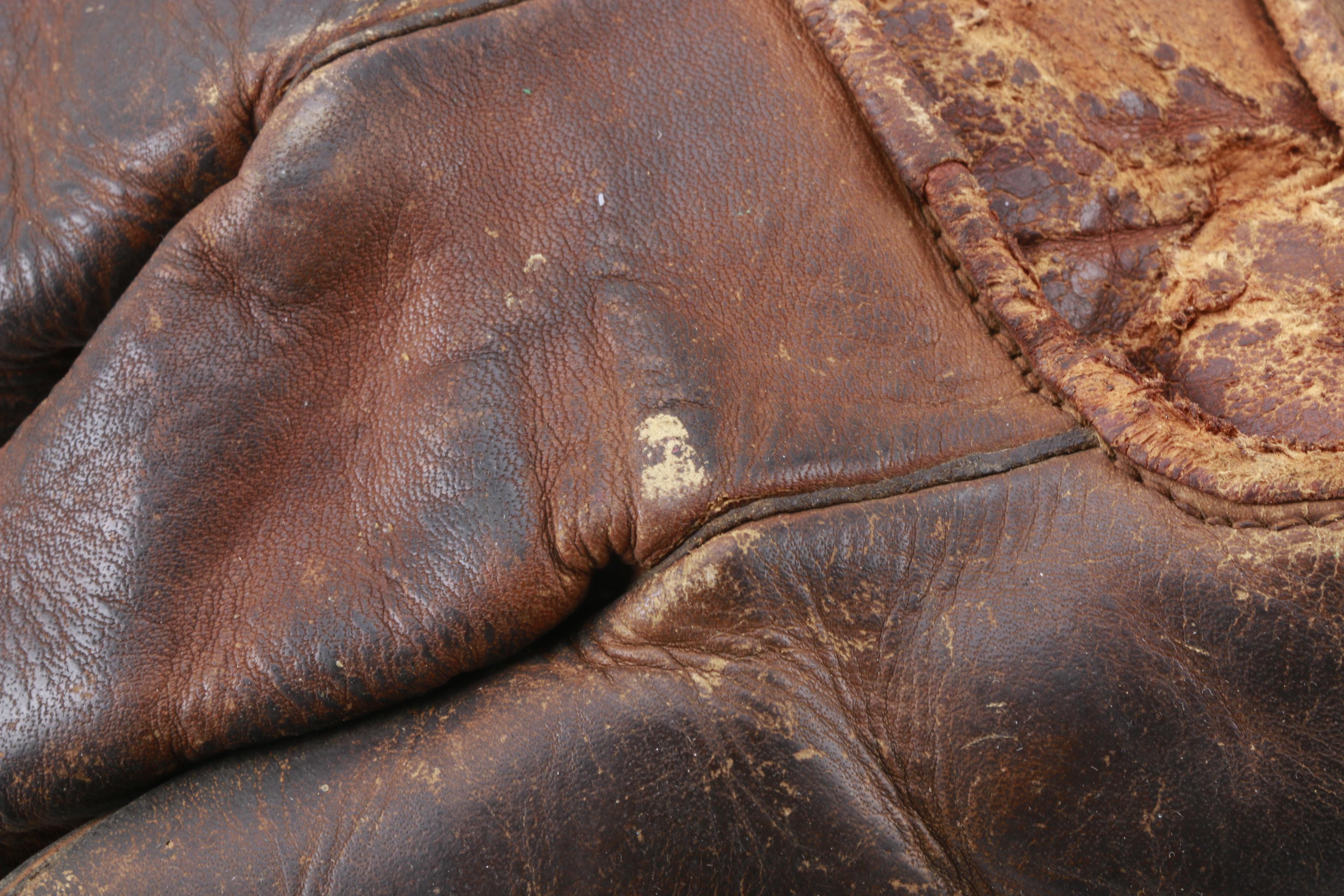 Vintage Rawlings Baseball Glove with Baseballs