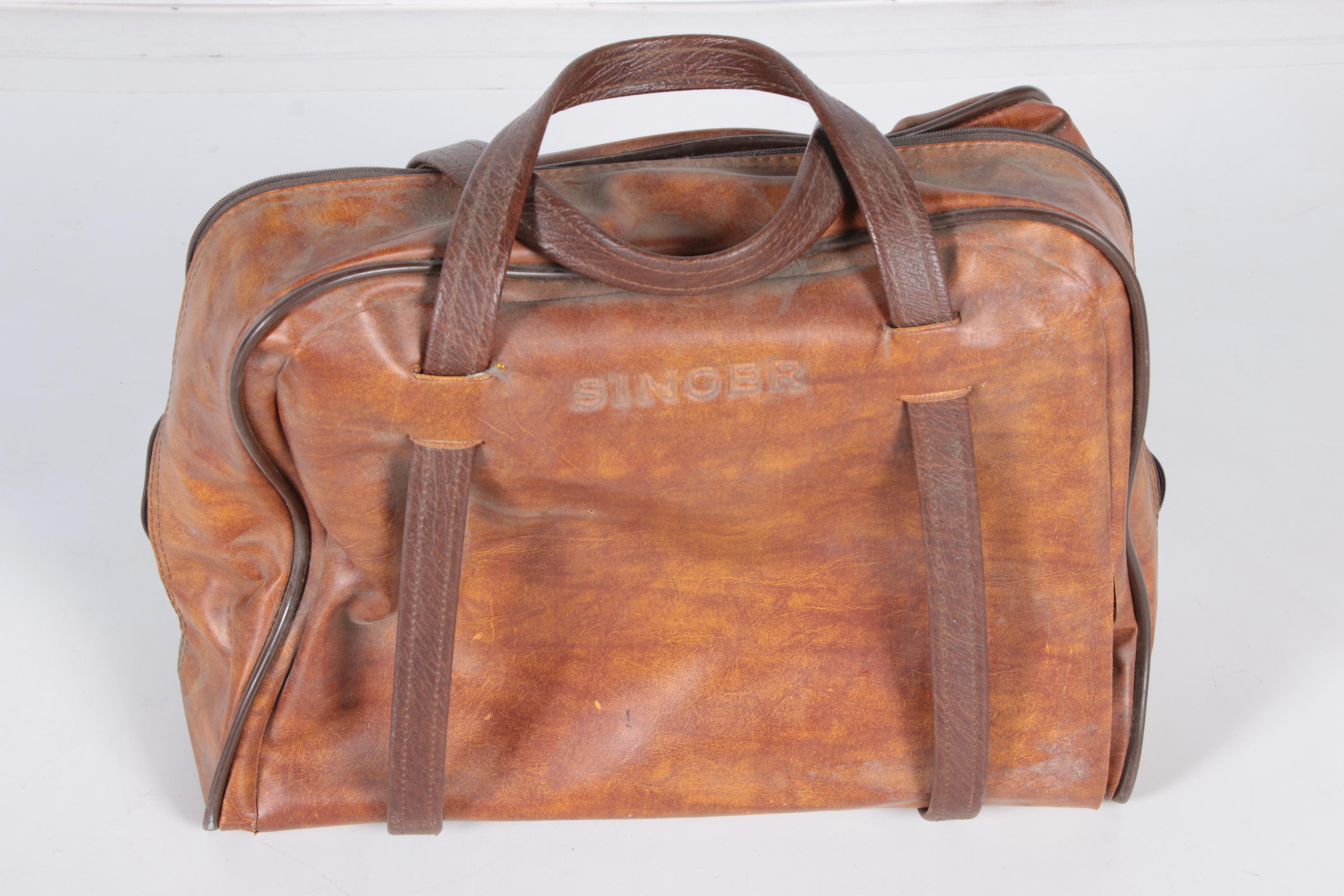 Vintage Singer 6106 Sewing Machine with Accessories