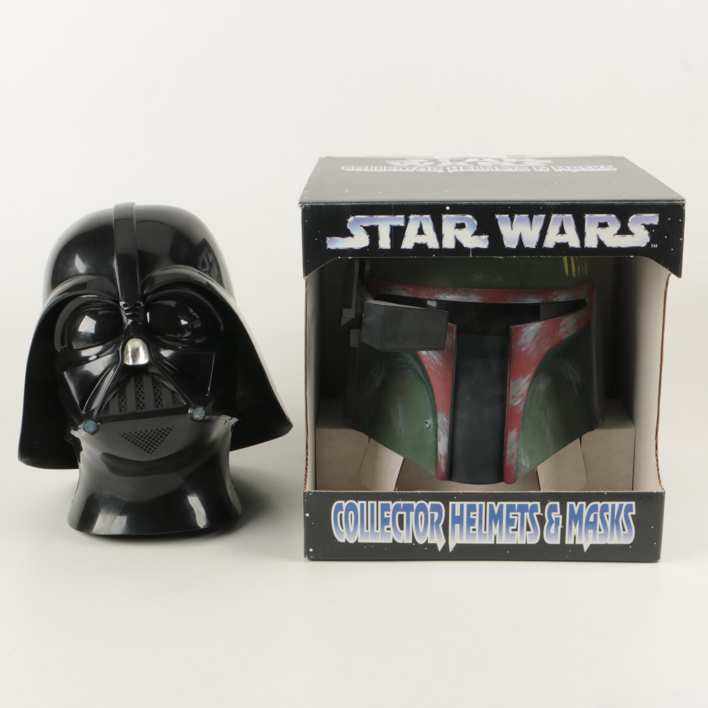 Don Post Mask Series Star Wars "Darth Vader" and Boba Fett"Masks