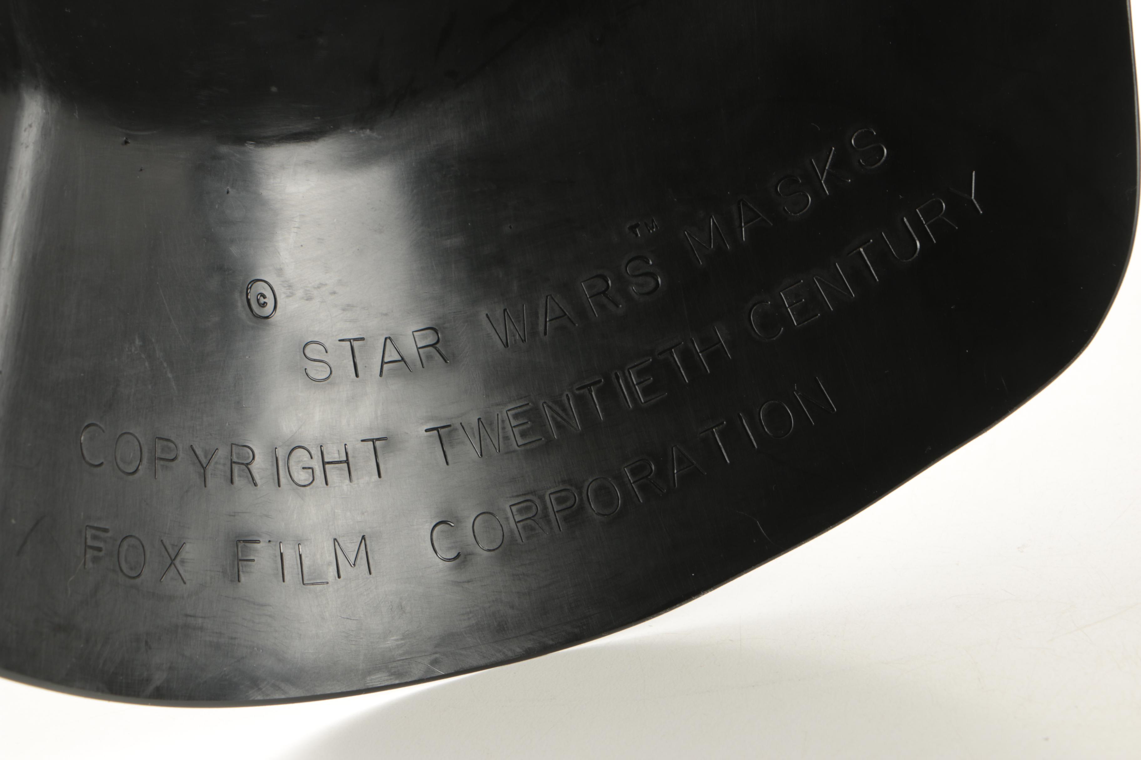 Don Post Mask Series Star Wars "Darth Vader" and Boba Fett"Masks