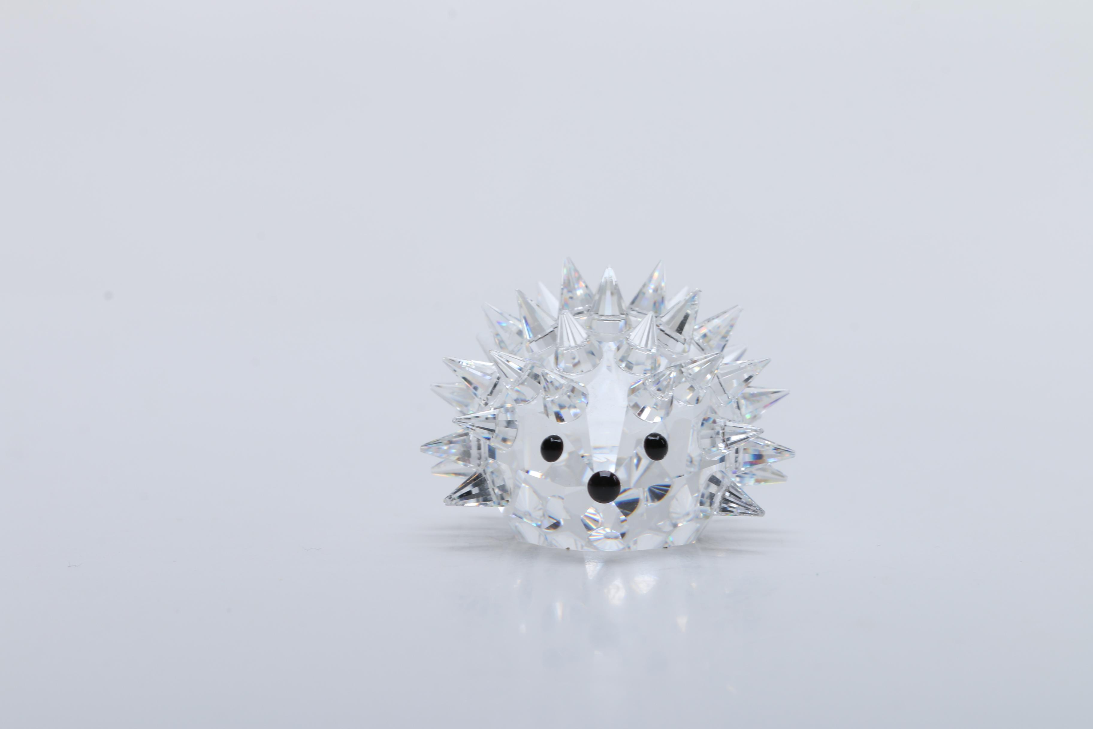 Swarovski Crystal Porcupine and Beagle