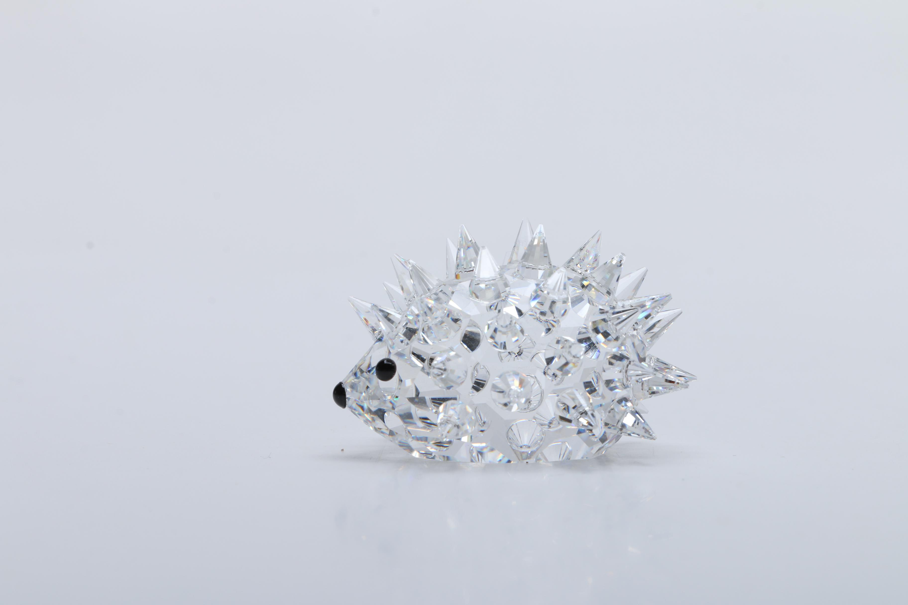 Swarovski Crystal Porcupine and Beagle
