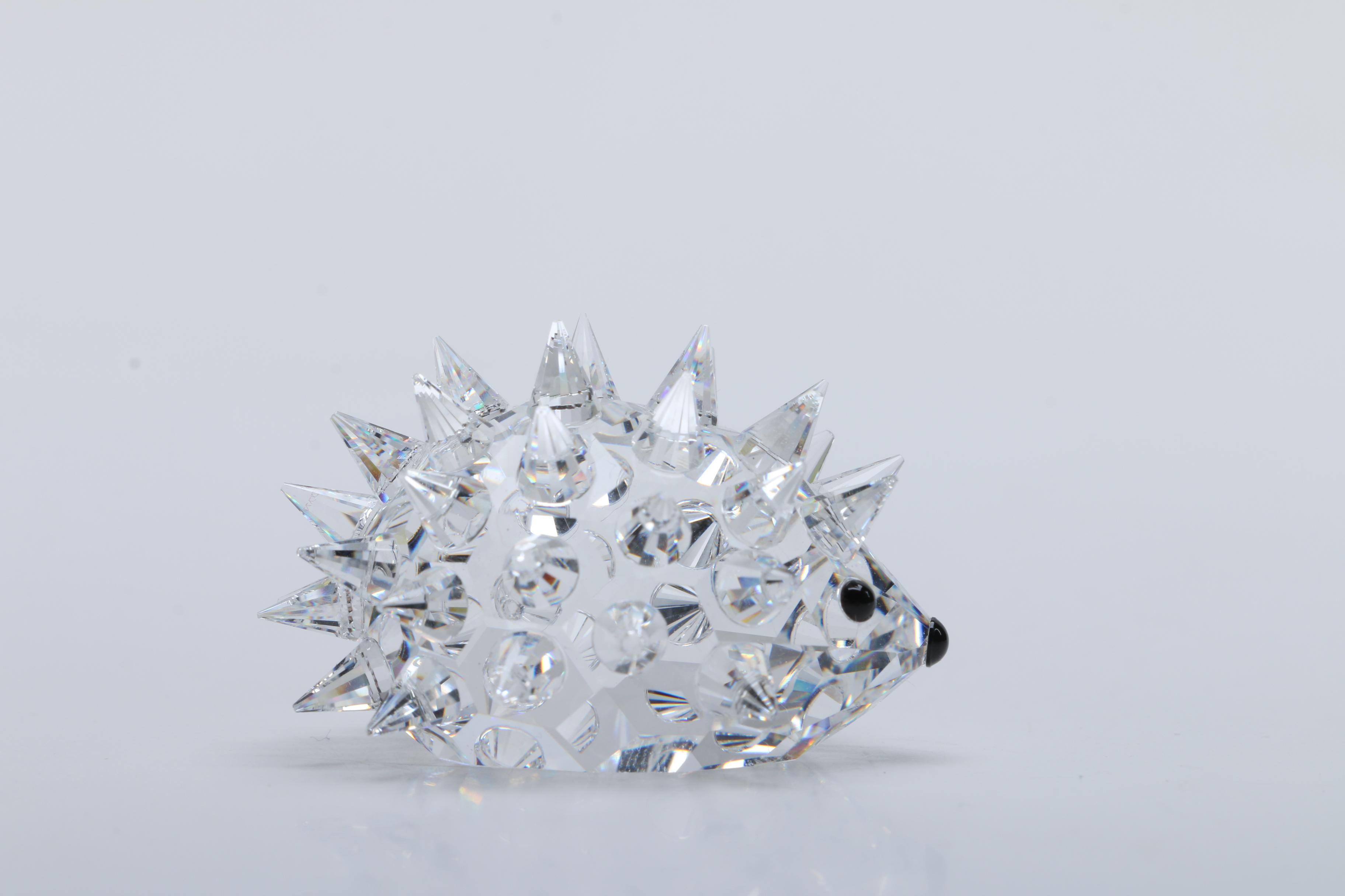Swarovski Crystal Porcupine and Beagle