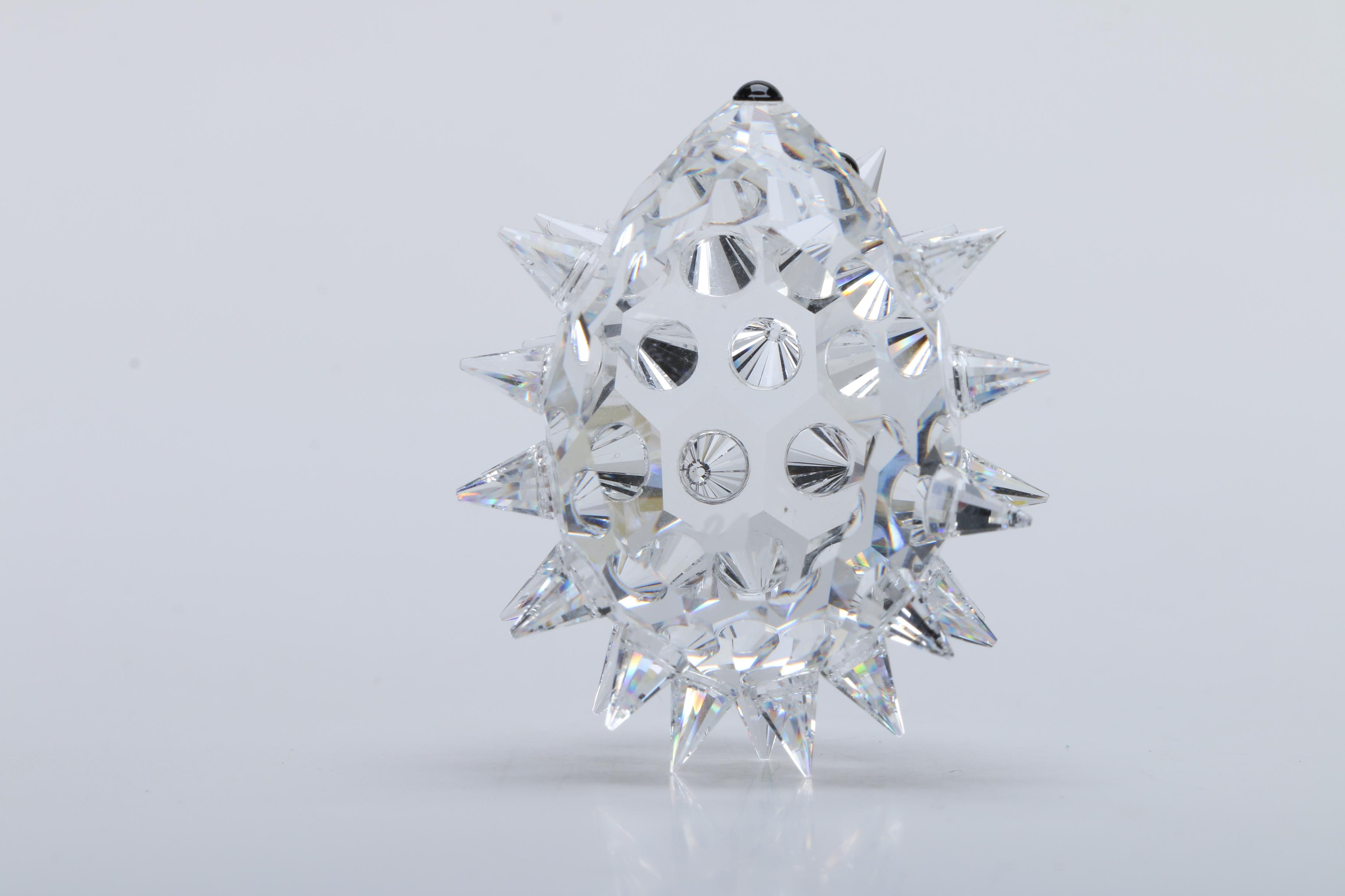 Swarovski Crystal Porcupine and Beagle