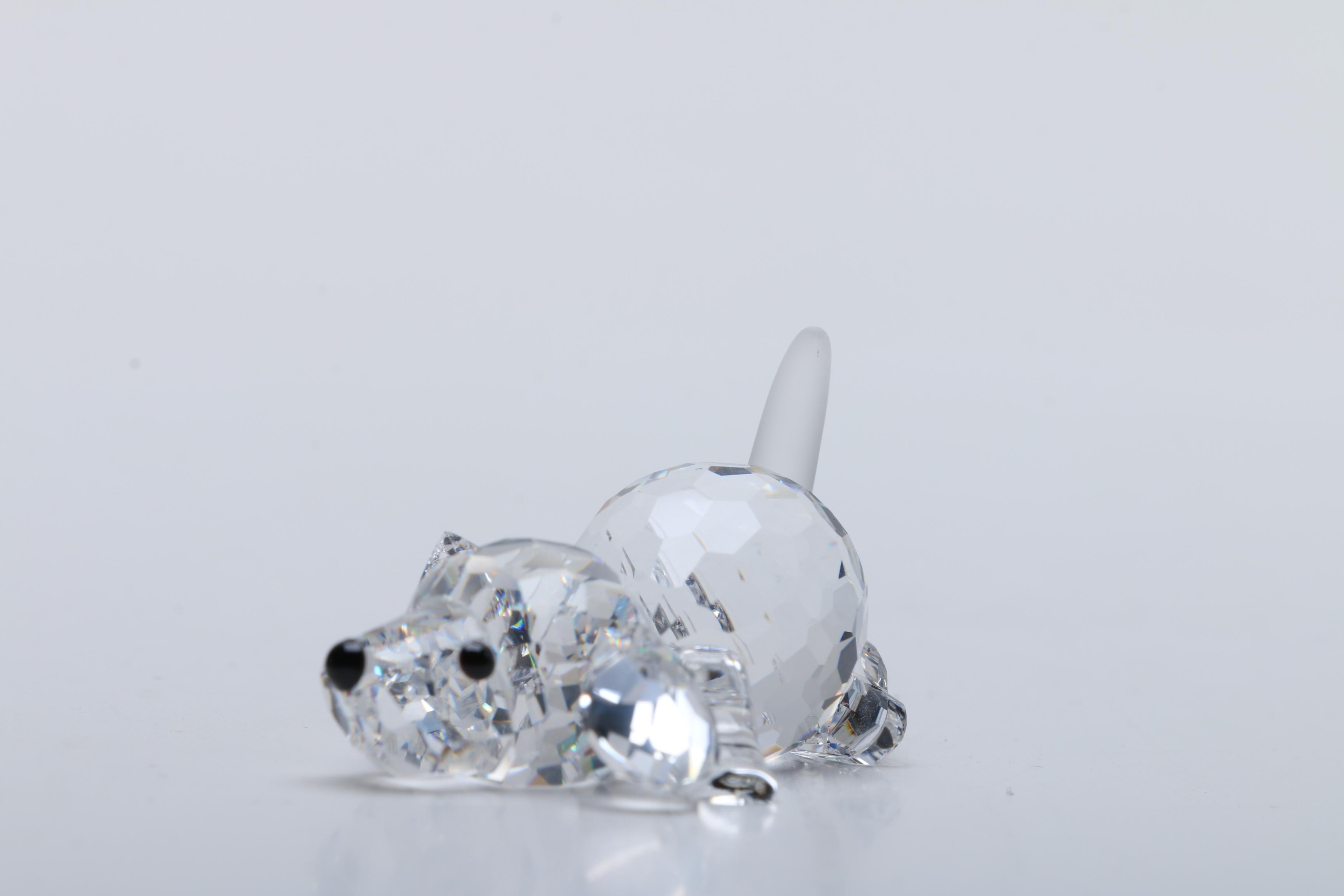 Swarovski Crystal Porcupine and Beagle