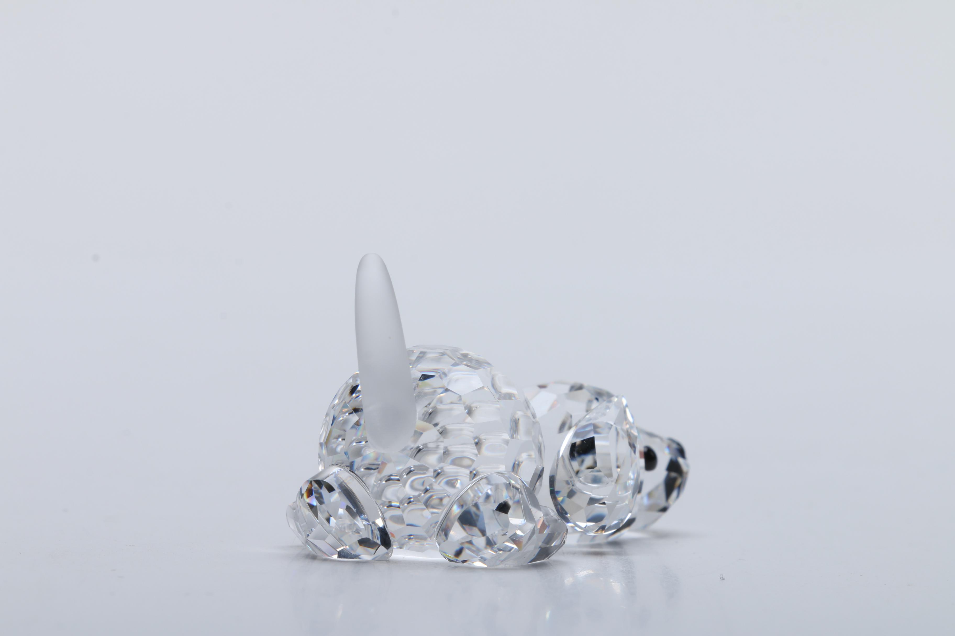 Swarovski Crystal Porcupine and Beagle