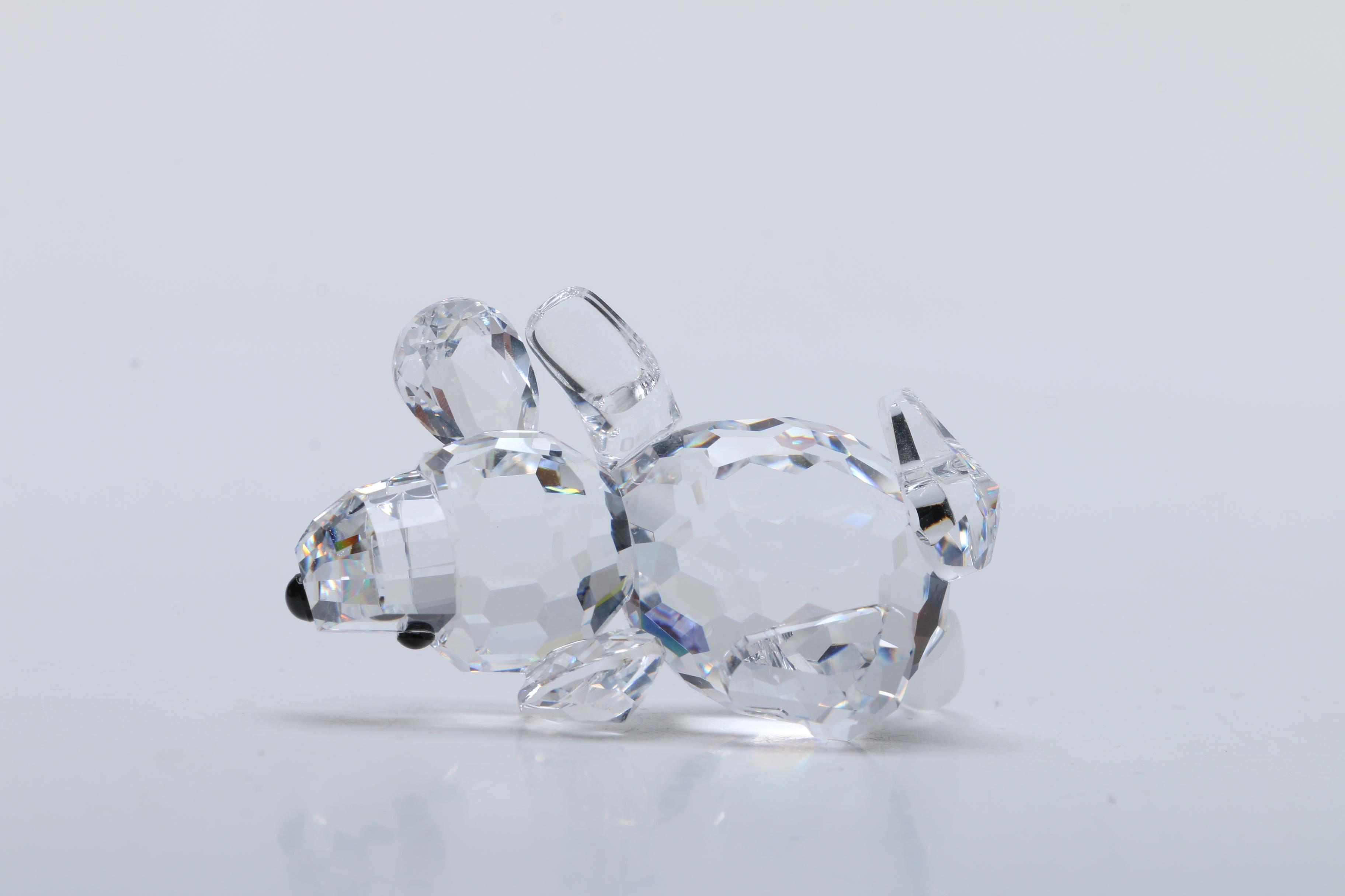 Swarovski Crystal Porcupine and Beagle