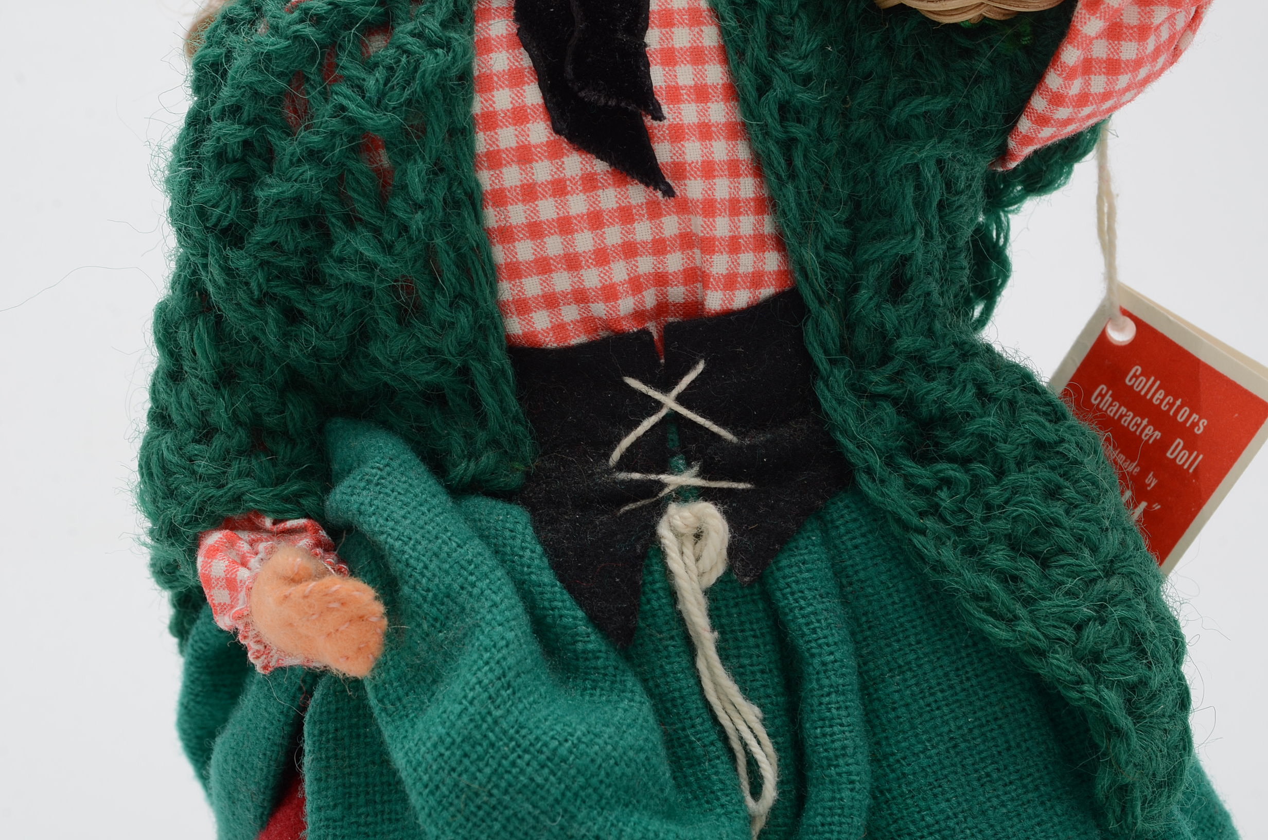 Hand Made Vintage Irish Doll "Irish Colleen"