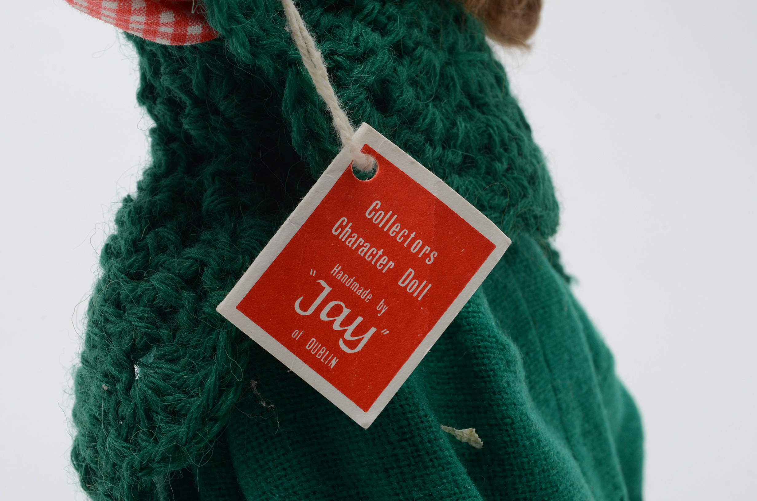 Hand Made Vintage Irish Doll "Irish Colleen"