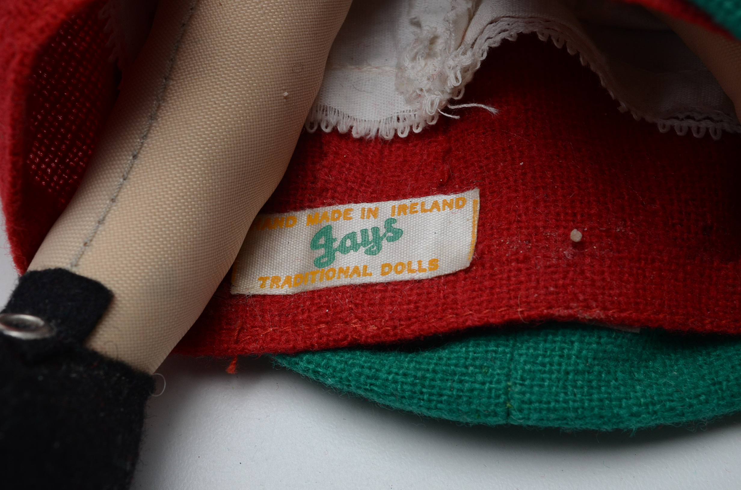 Hand Made Vintage Irish Doll "Irish Colleen"