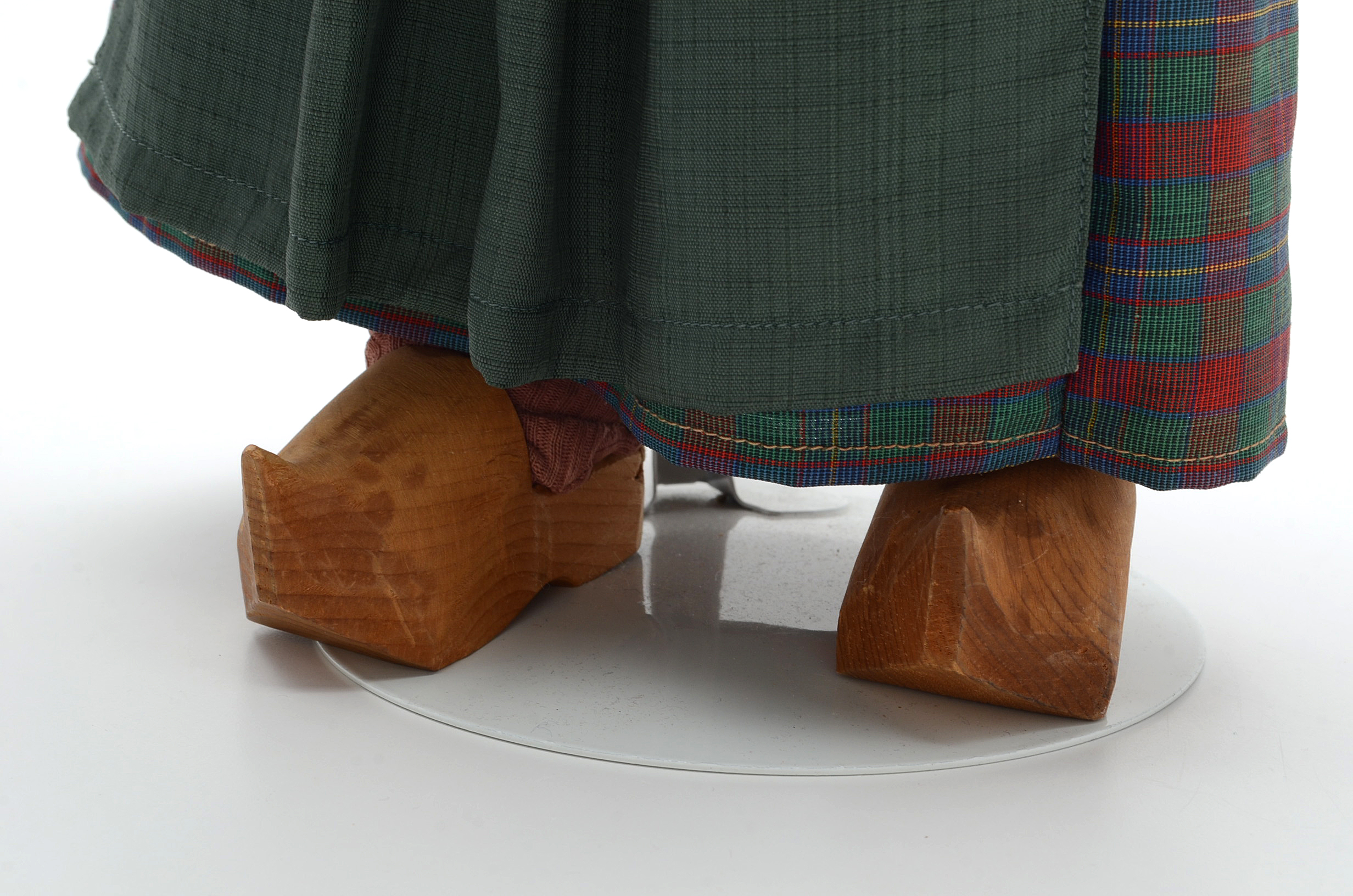 Circa 1930's French Bernard Ravca Stockinette Peasant Doll