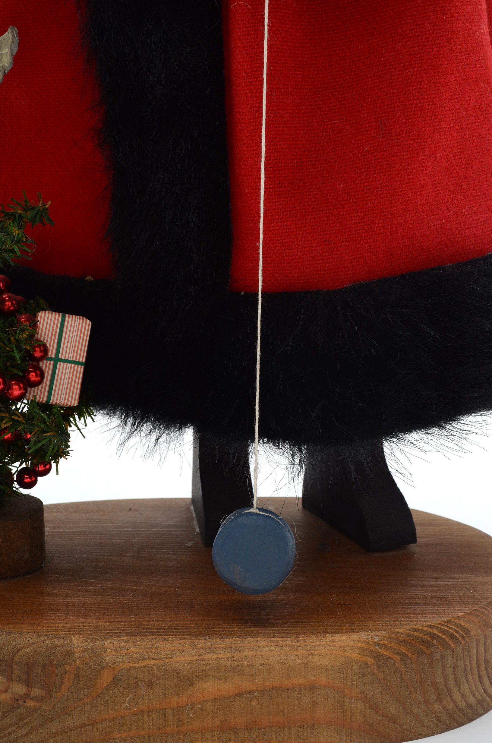 Hand Crafted Christmas Santa with Red Bird