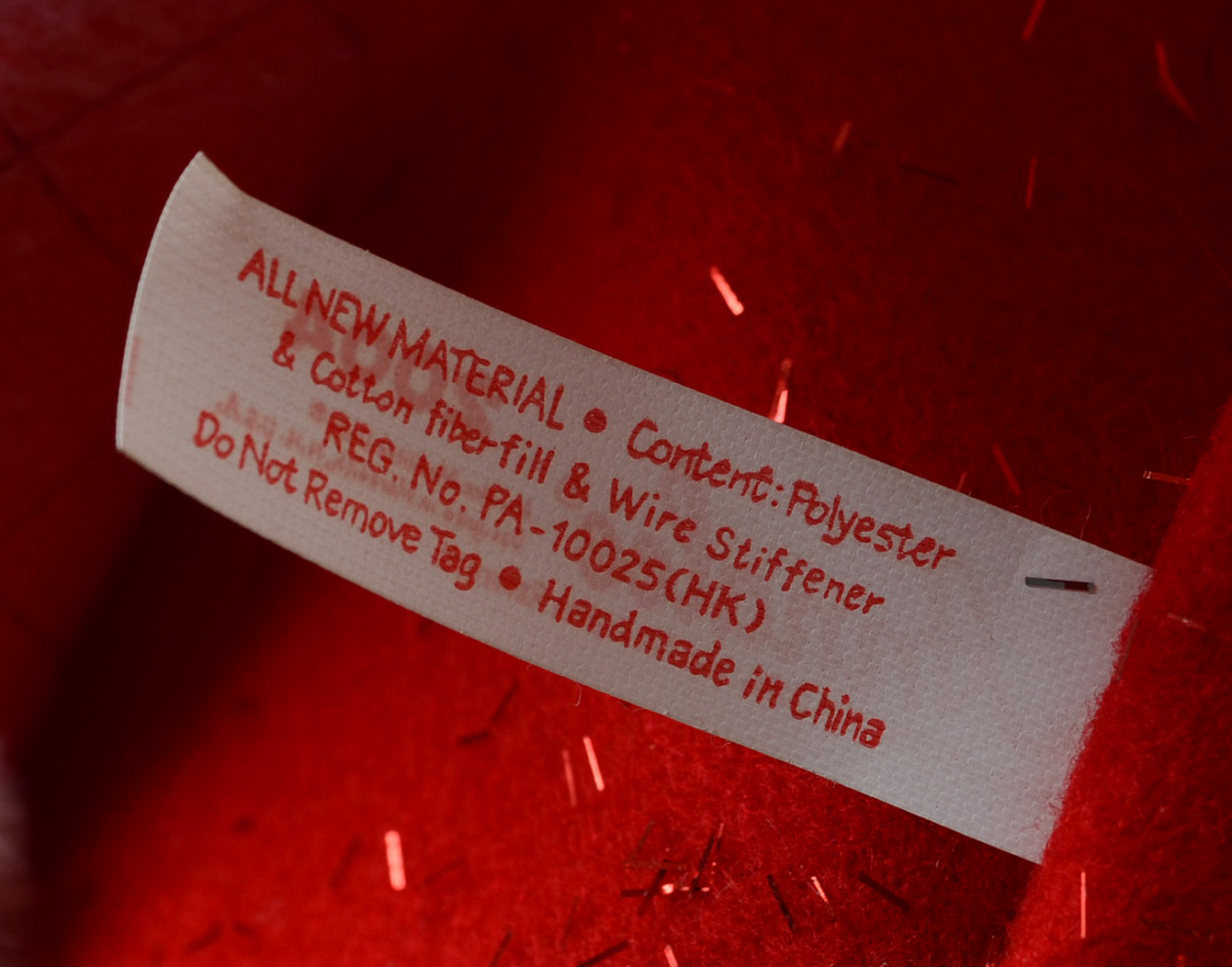 Large "Annalee" Santa Figure with Pine Cone Garland