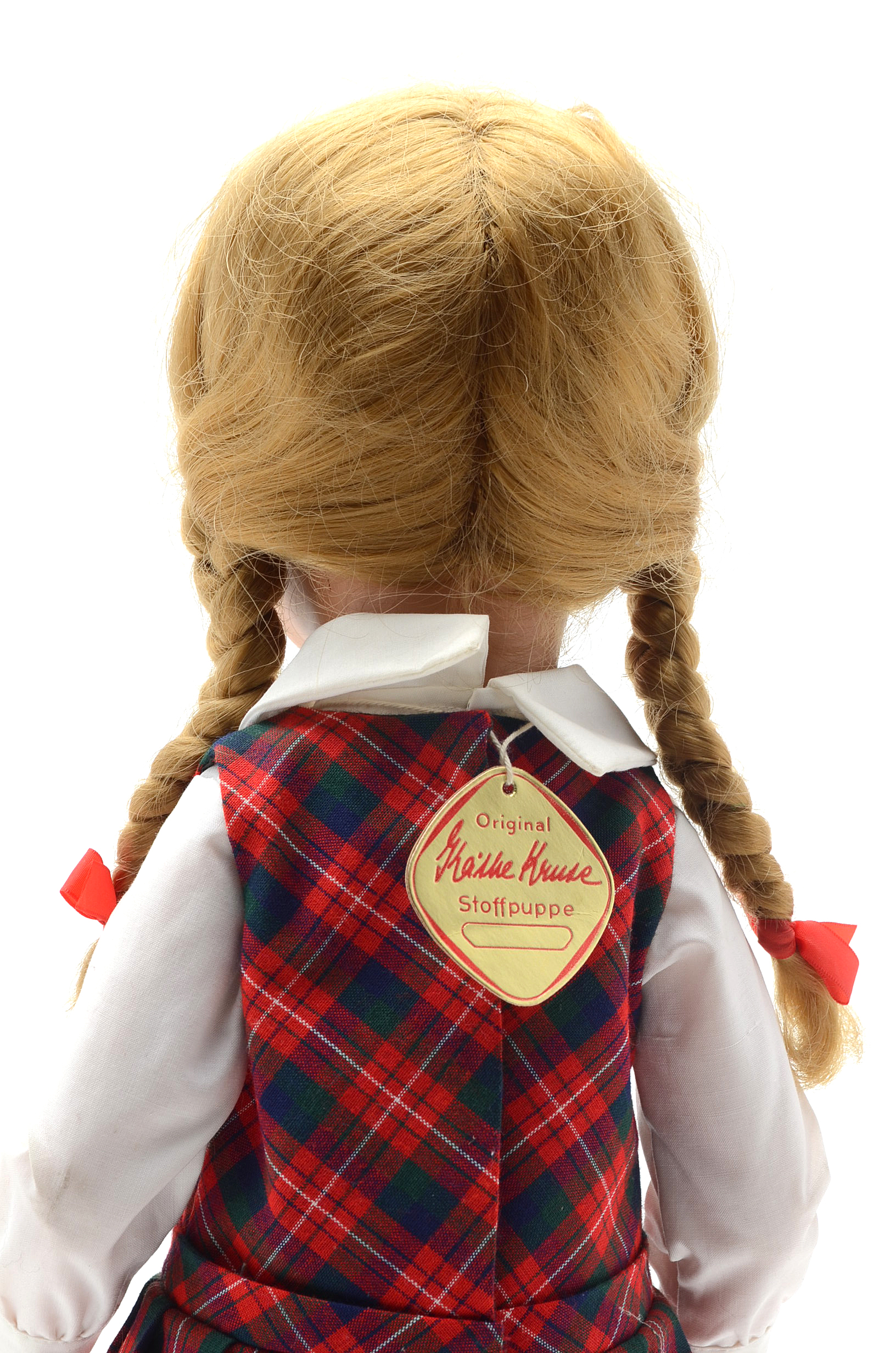 Vintage Kathe Kruse "Stoffpuppe" Doll with Braids