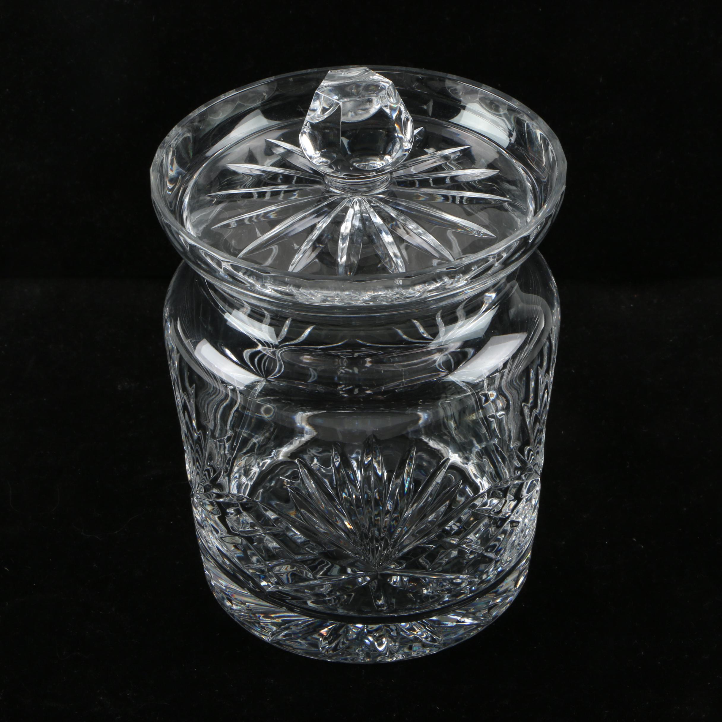 Rogaska Crystal "Richmond" Biscuit Jar