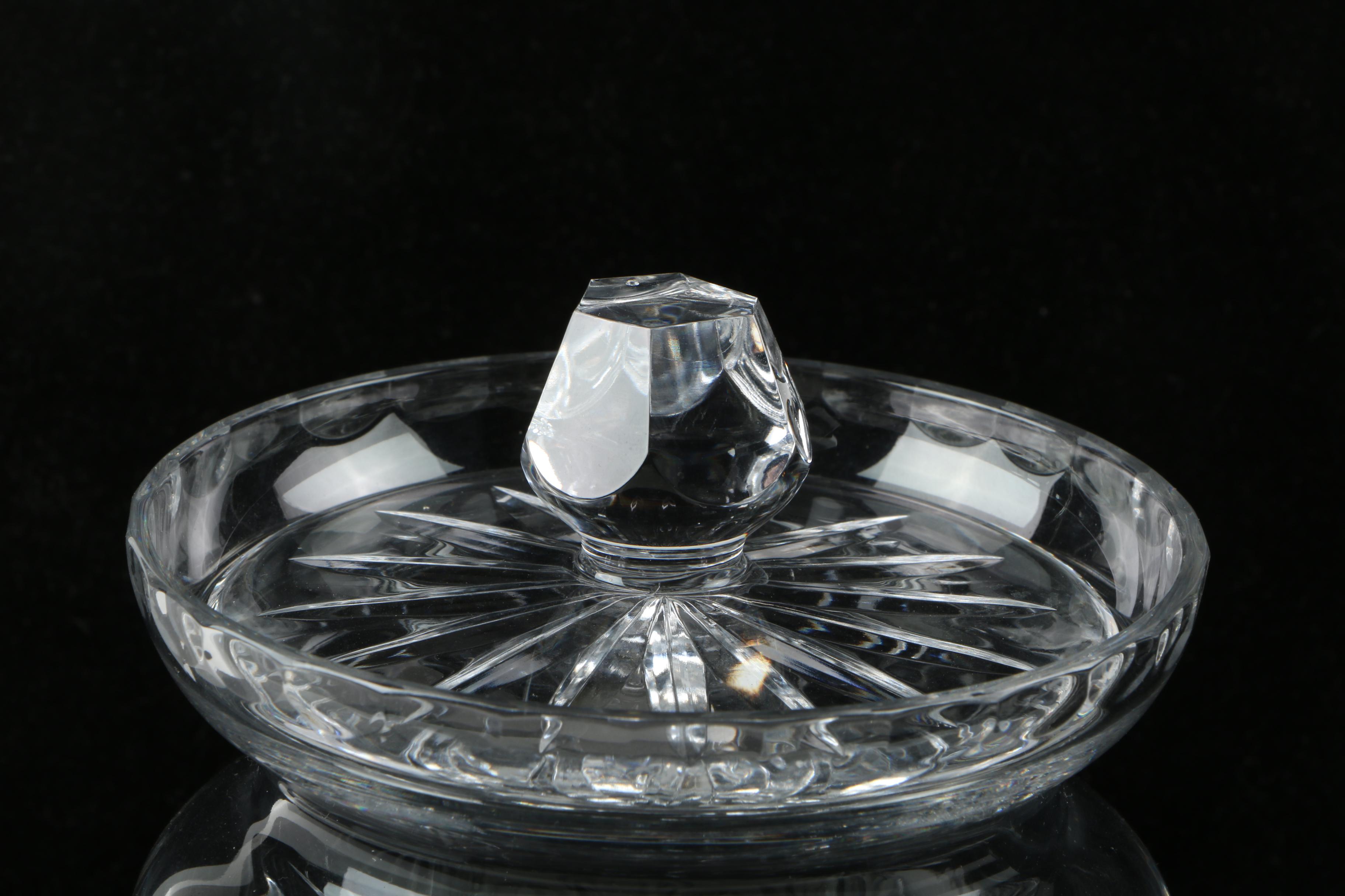 Rogaska Crystal "Richmond" Biscuit Jar