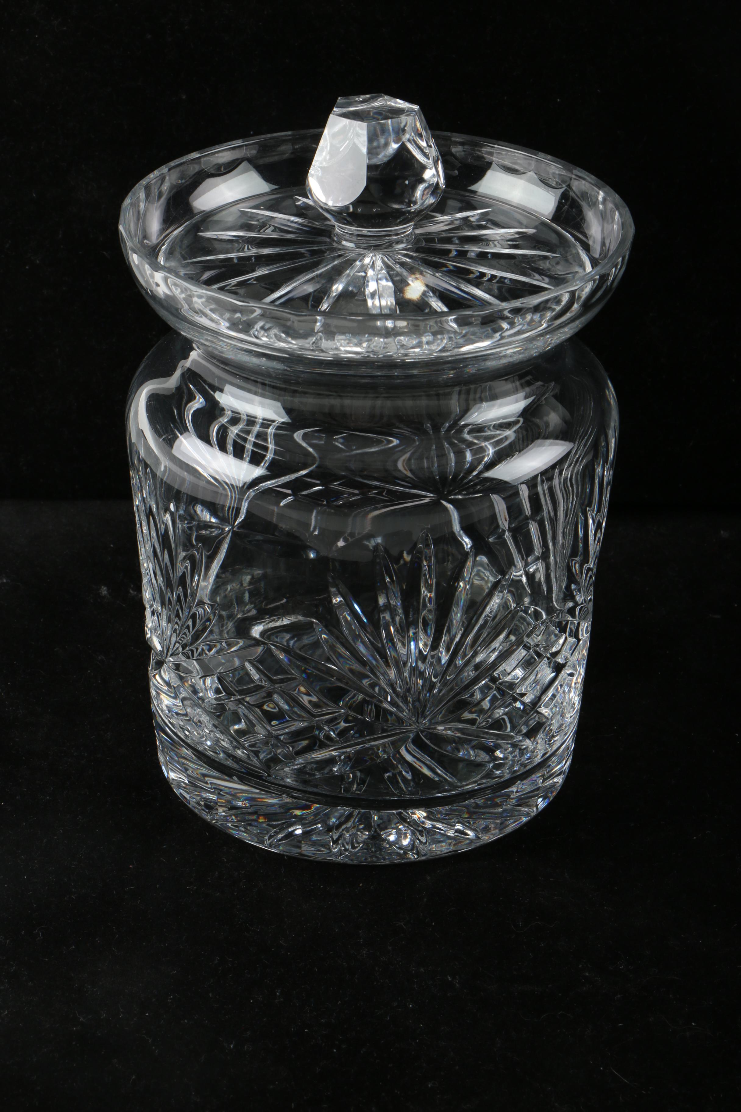 Rogaska Crystal "Richmond" Biscuit Jar