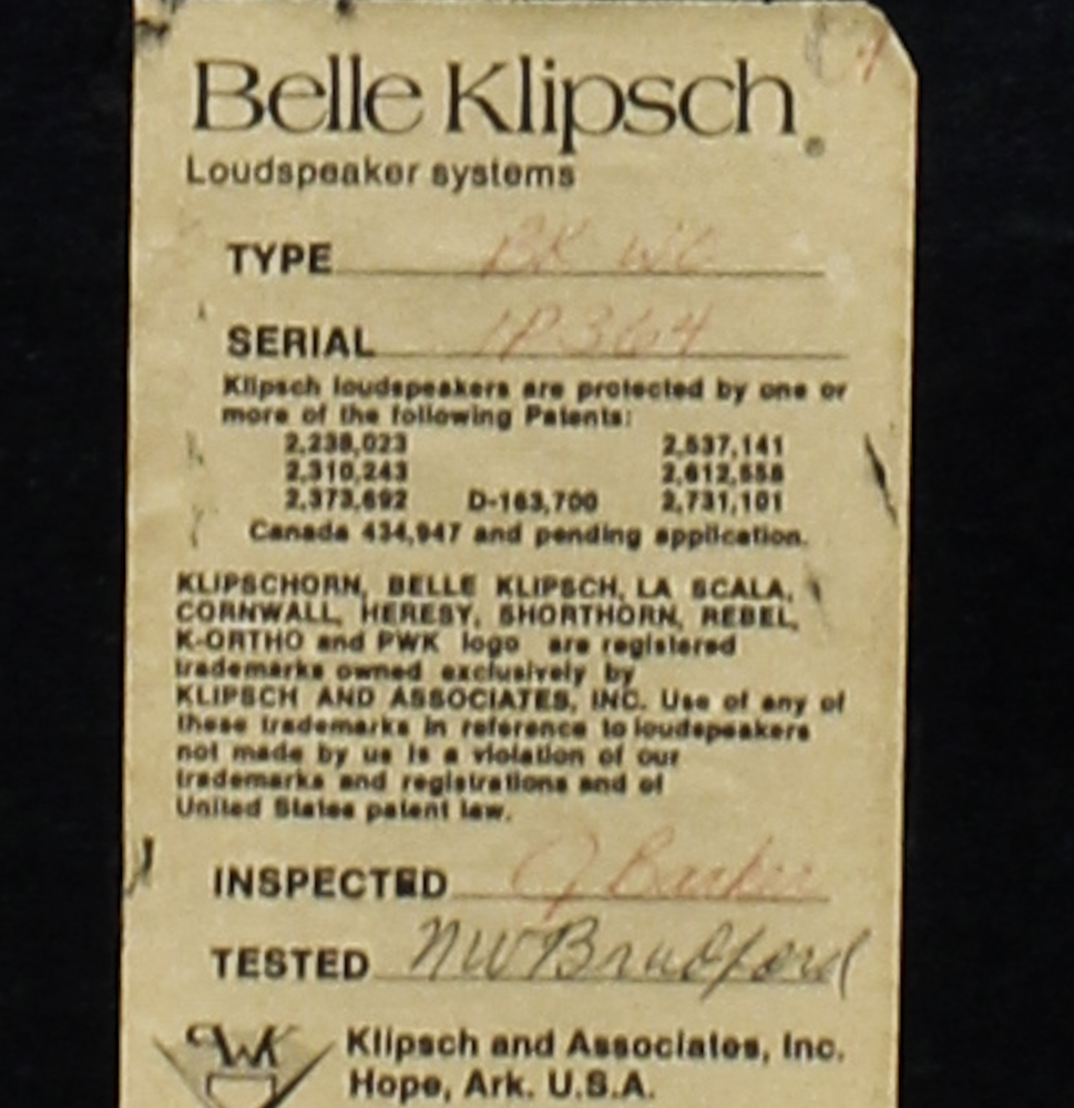 Pair of Klipsch Speakers