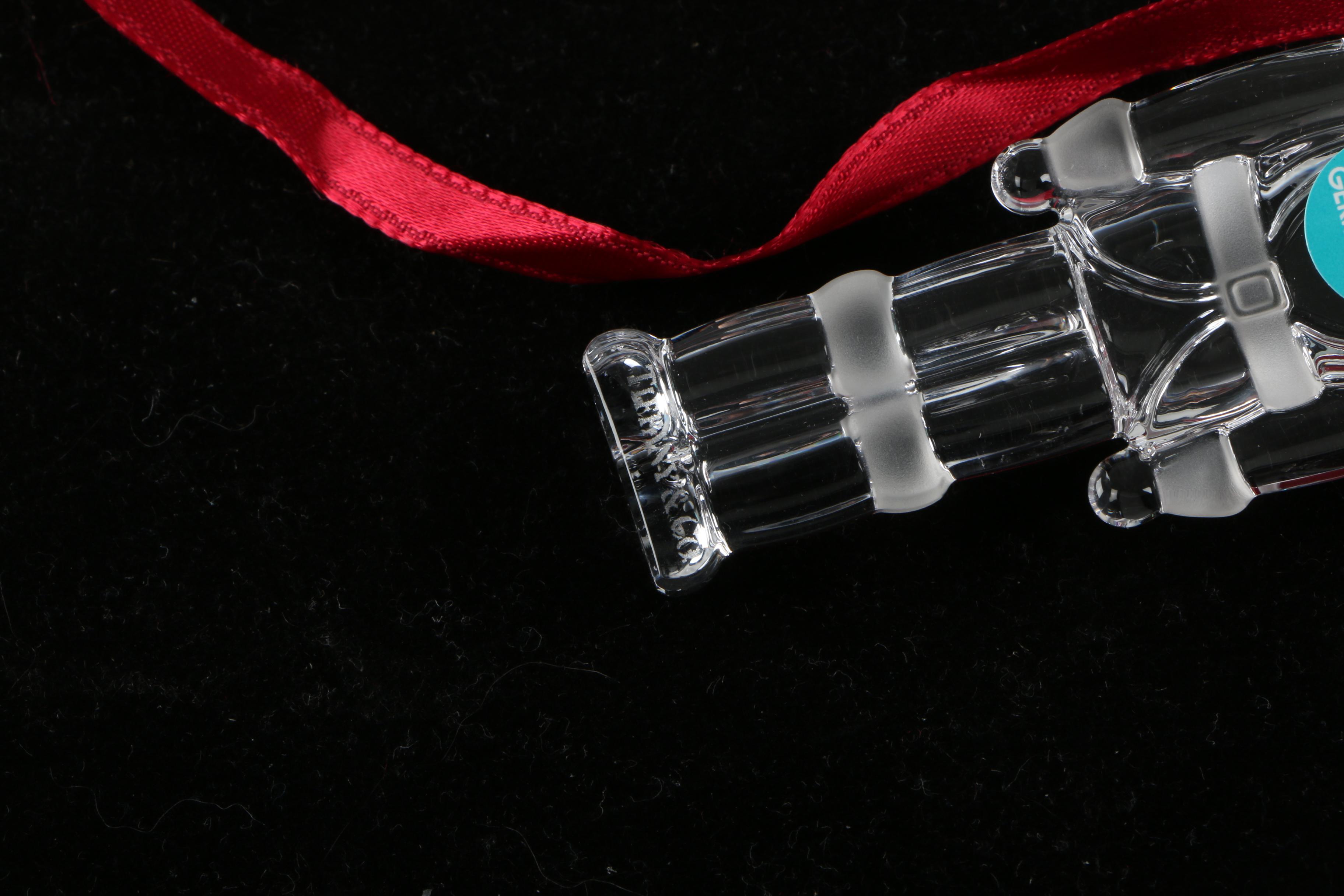 Tiffany & Co. Crystal  Nutcracker Ornament