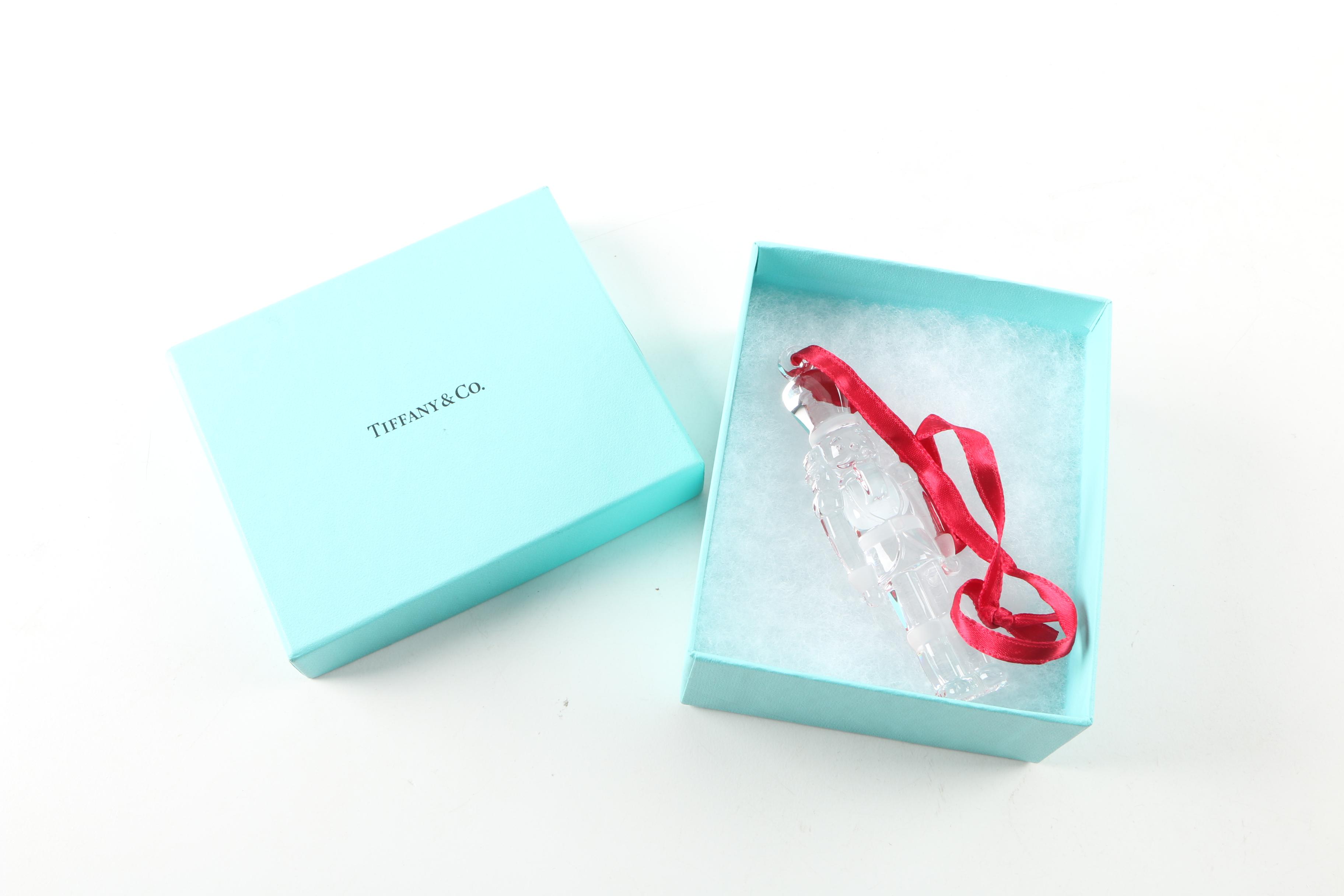 Tiffany & Co. Crystal  Nutcracker Ornament