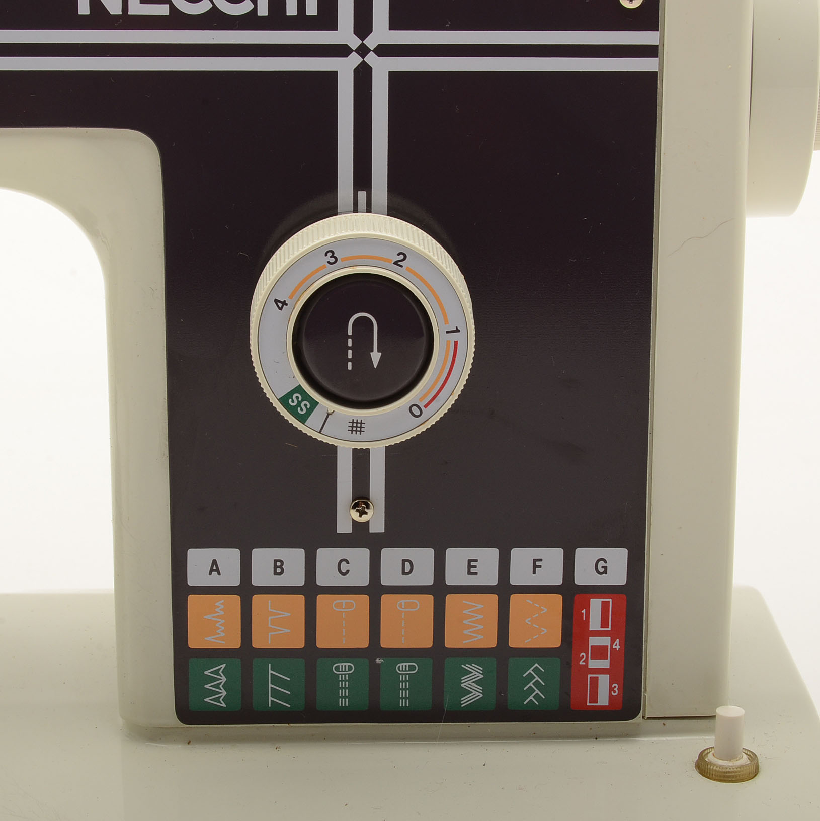 Necchi Portable Sewing Machine and Case