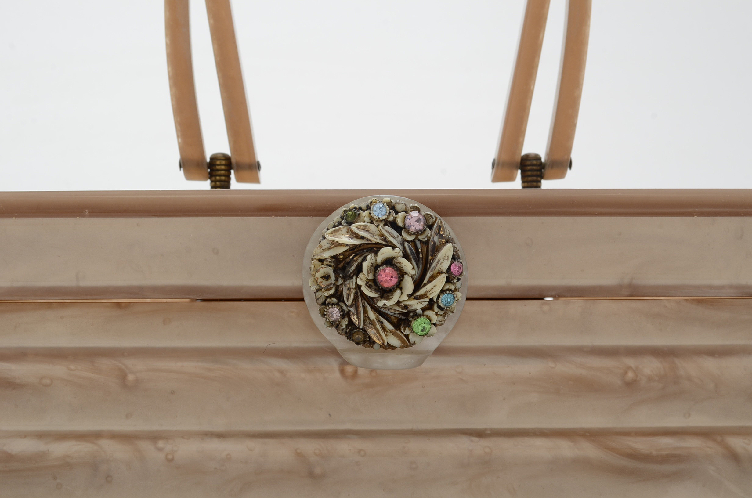 Vintage Lucite Box Bag Purse