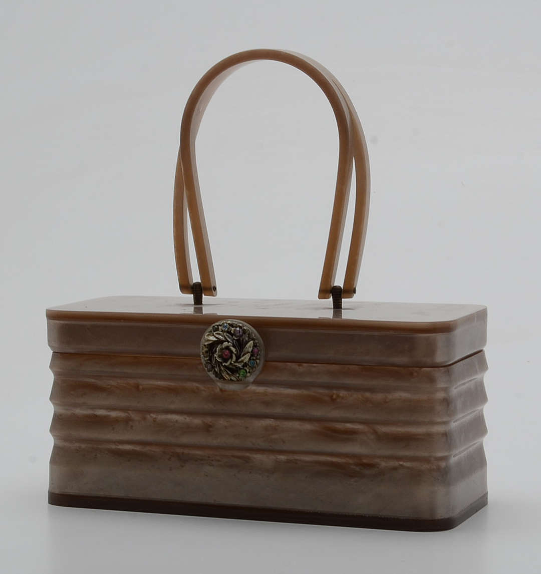 Vintage Lucite Box Bag Purse