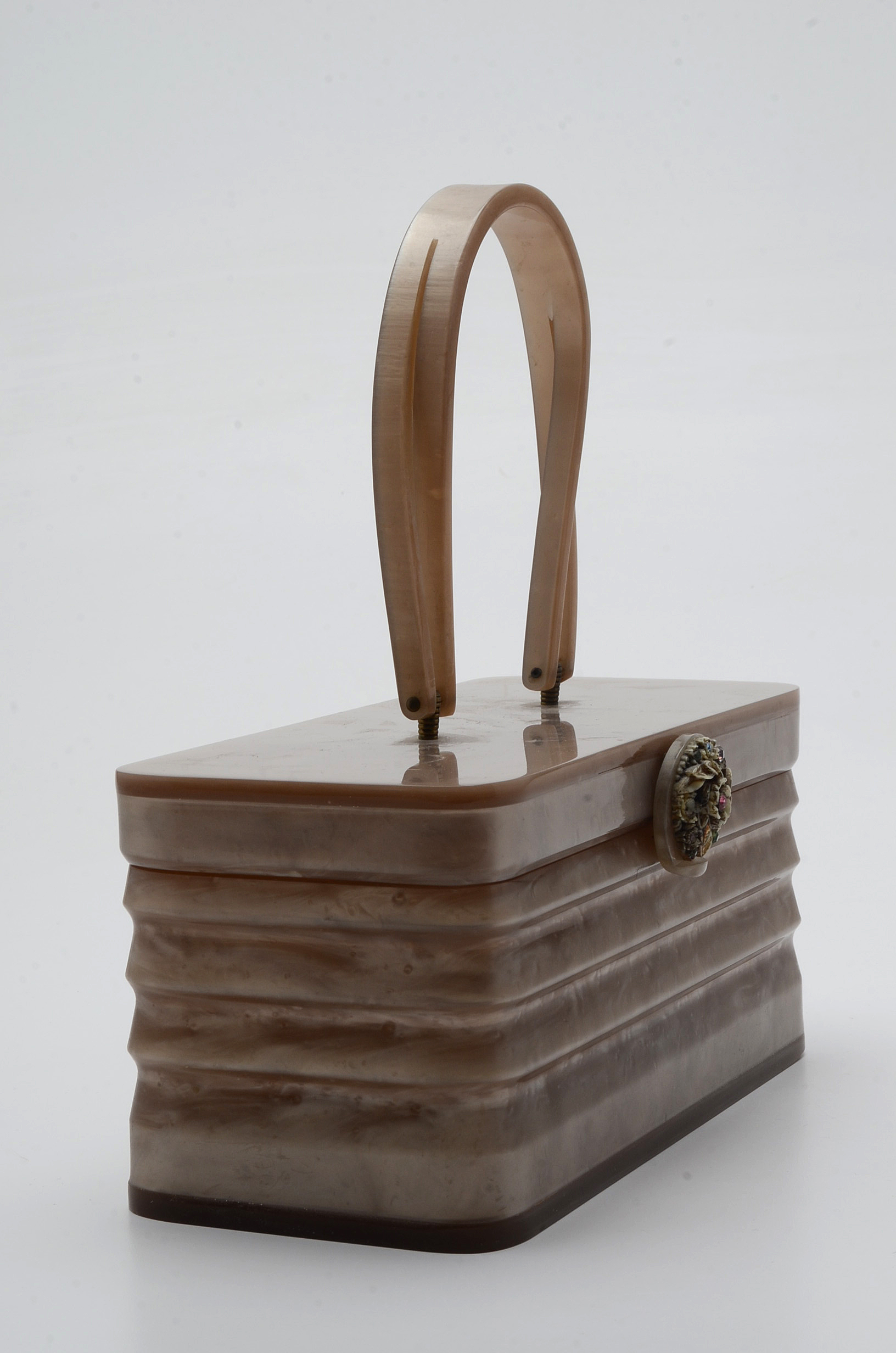 Vintage Lucite Box Bag Purse