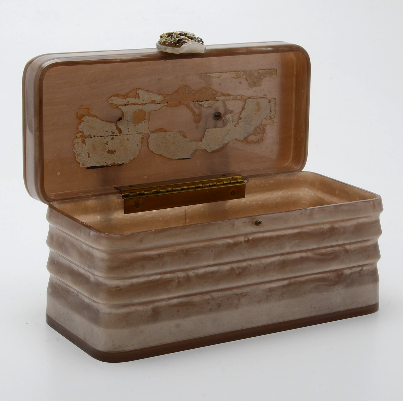 Vintage Lucite Box Bag Purse